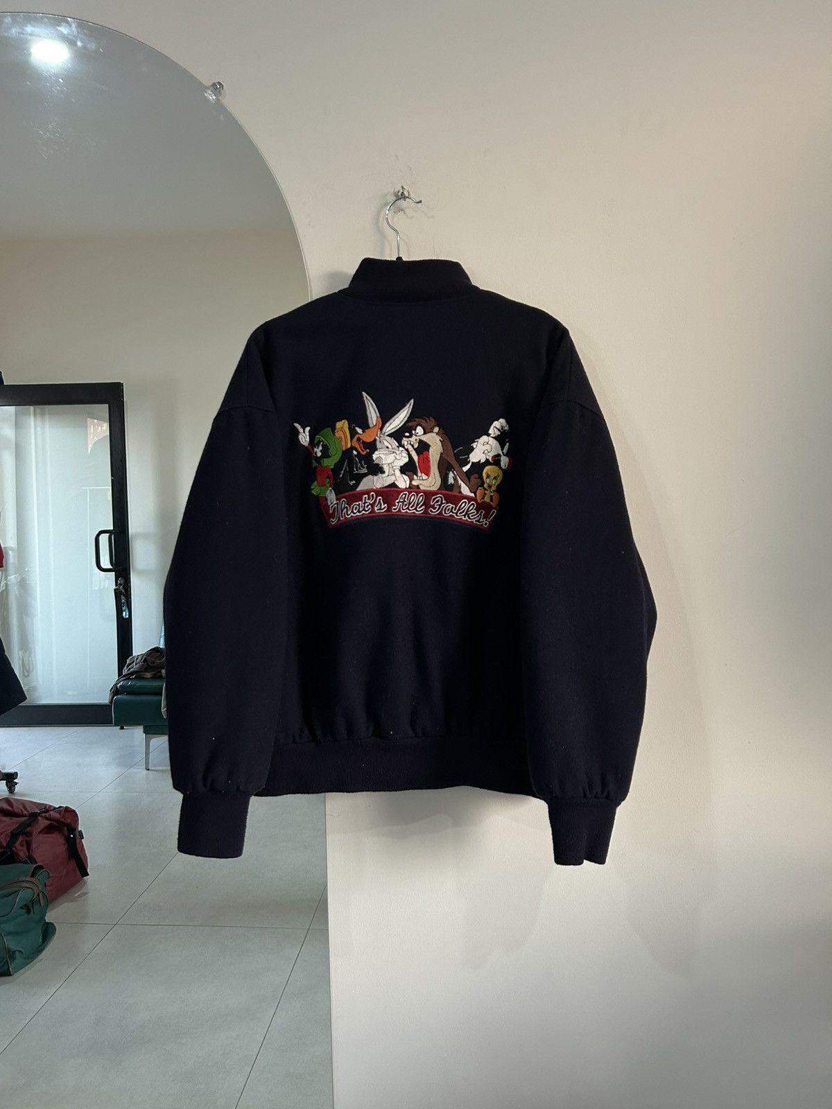Warner Bros Looney Tunes Varsity Jacket Size US M / EU 48-50 / 2 - 1 Thumbnail