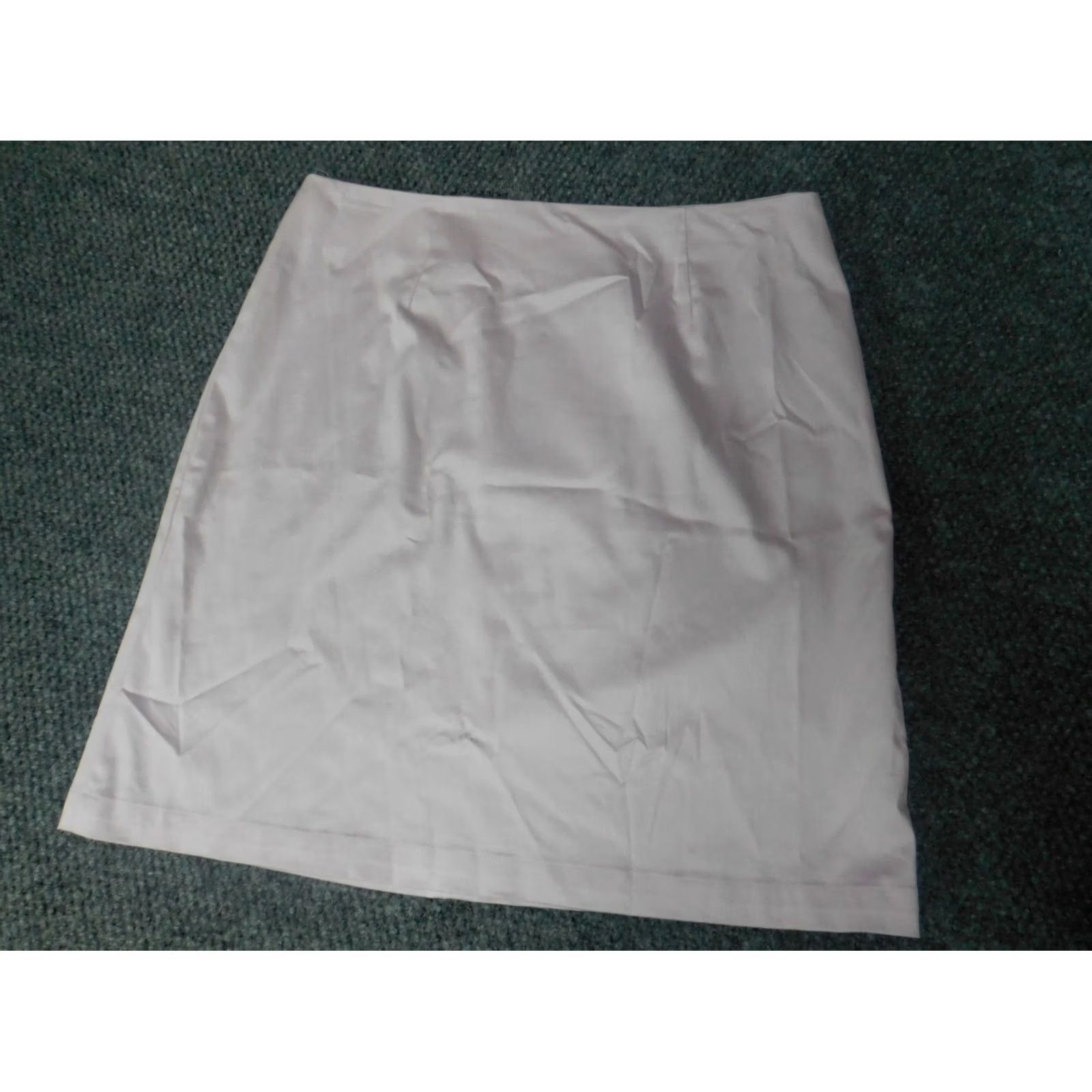 Old Navy Old Navy Skirt Womens 10 Purple A-Line Zip Knee Length Casual Canvas Polyester Zipper Lined Midi? Size 32" / US 10 / IT 46 - 2 Thumbnail
