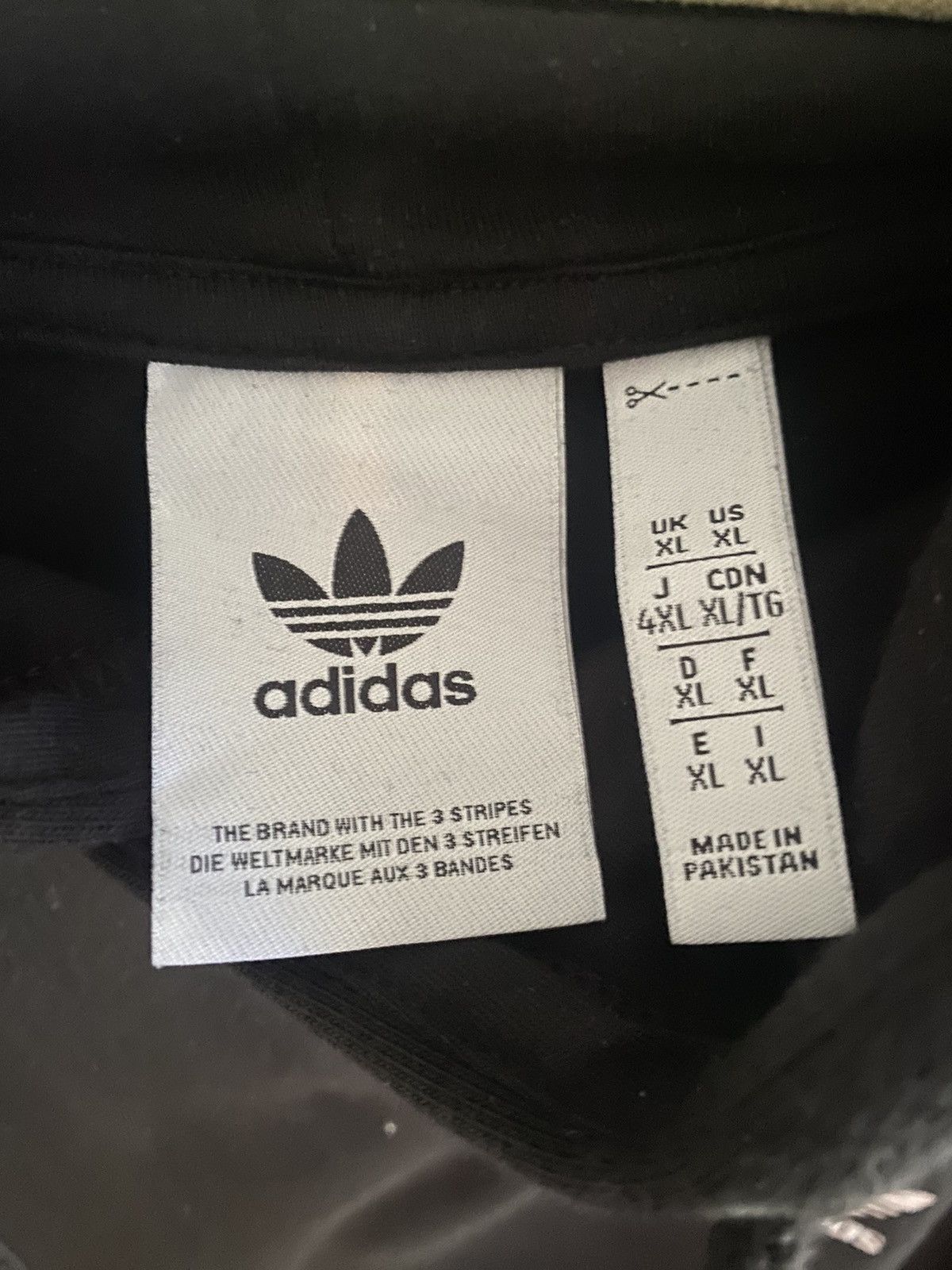 Adidas × Vintage Adidas Heavyweight Essentials Hoodie Size US XL / EU 56 / 4 - 4 Thumbnail