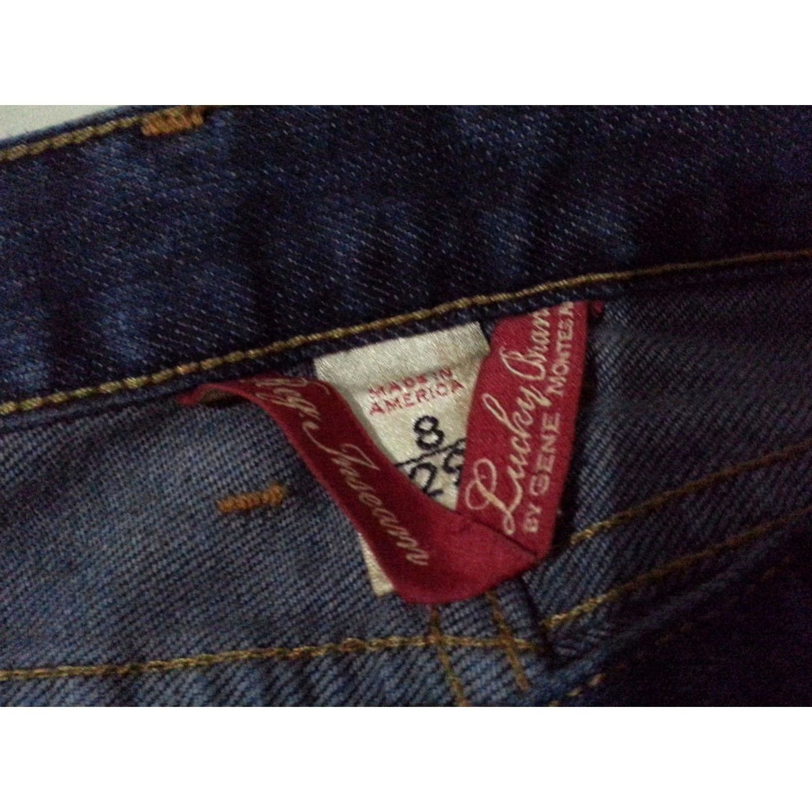Lucky Brand Lucky Brand Jeans Womens 8 29 Flare Denim Pants Blue 32x31 Size 30" / US 8 / IT 44 - 7 Thumbnail
