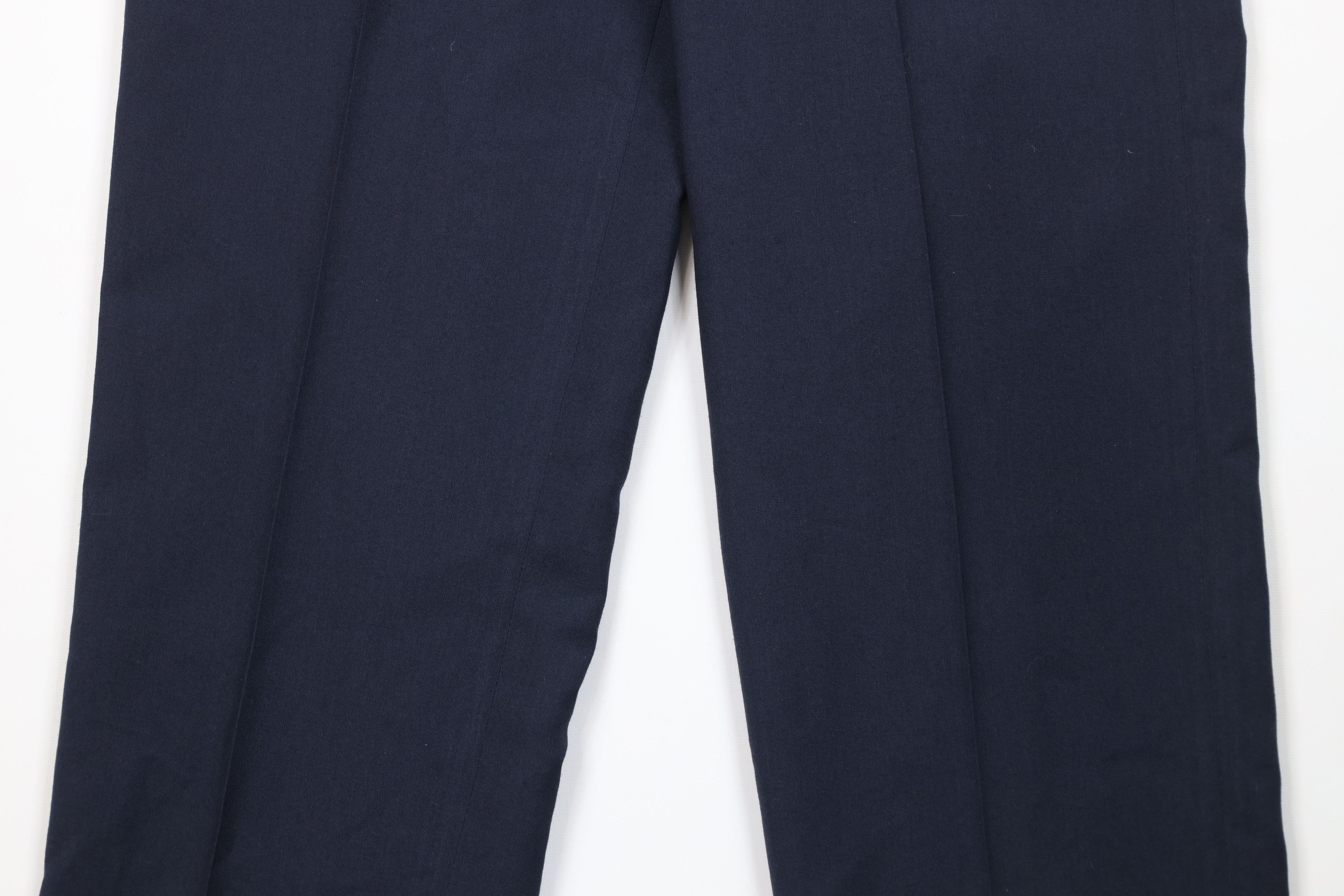 Vintage Vintage 90s Streetwear Wool Blend Knit Wide Leg Chino Pants Size US 36 / EU 52 - 3 Thumbnail