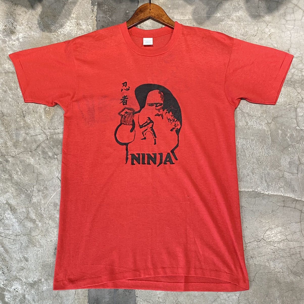 Vintage Vintage Ninja Tee ( Worn By Harmony Korine) Size US L / EU 52-54 / 3 - 1 Thumbnail