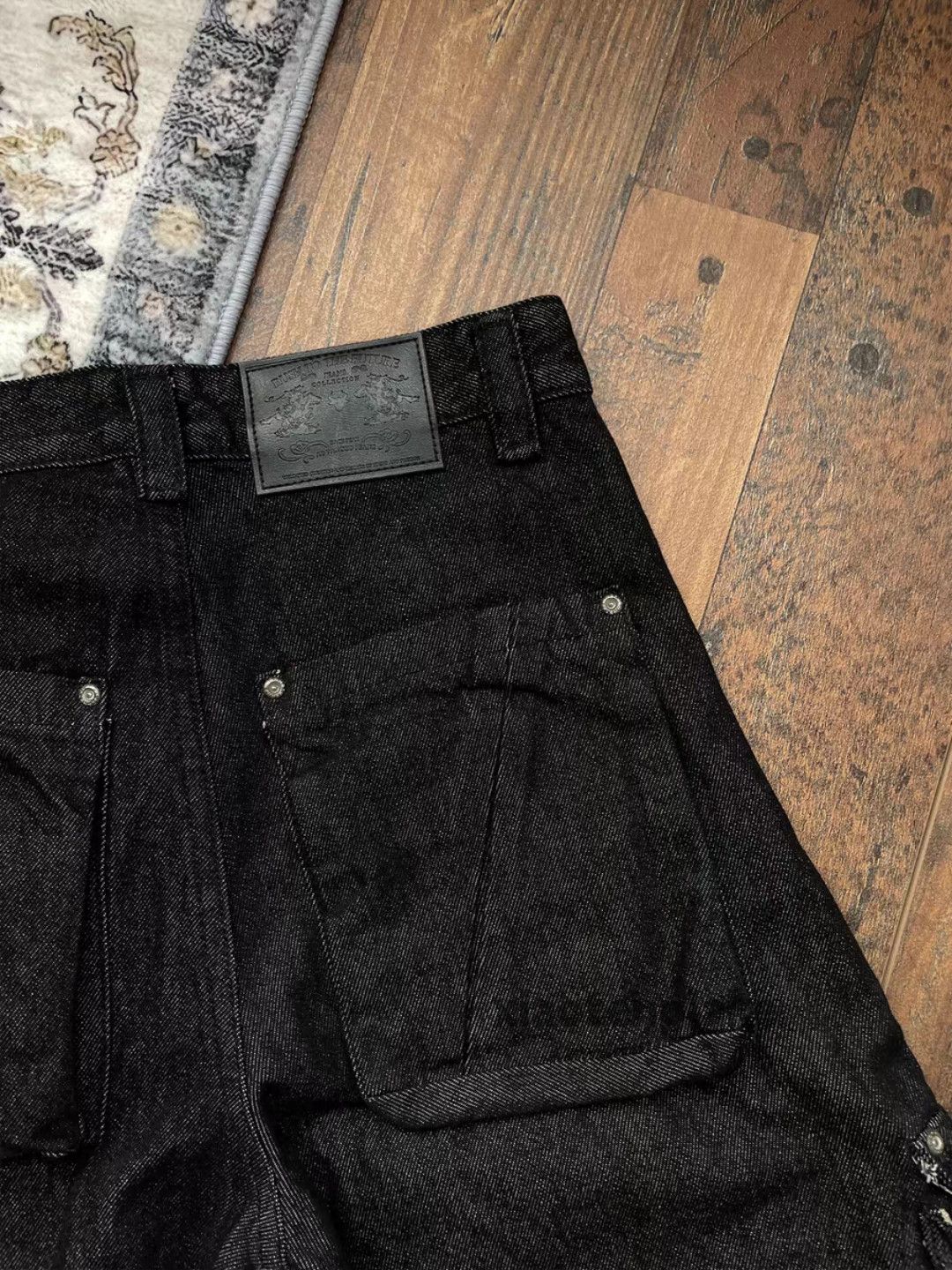 Jean xtl utility loose baggy skate hiphop military cargo jeans Size US 32 / EU 48 - 6 Thumbnail