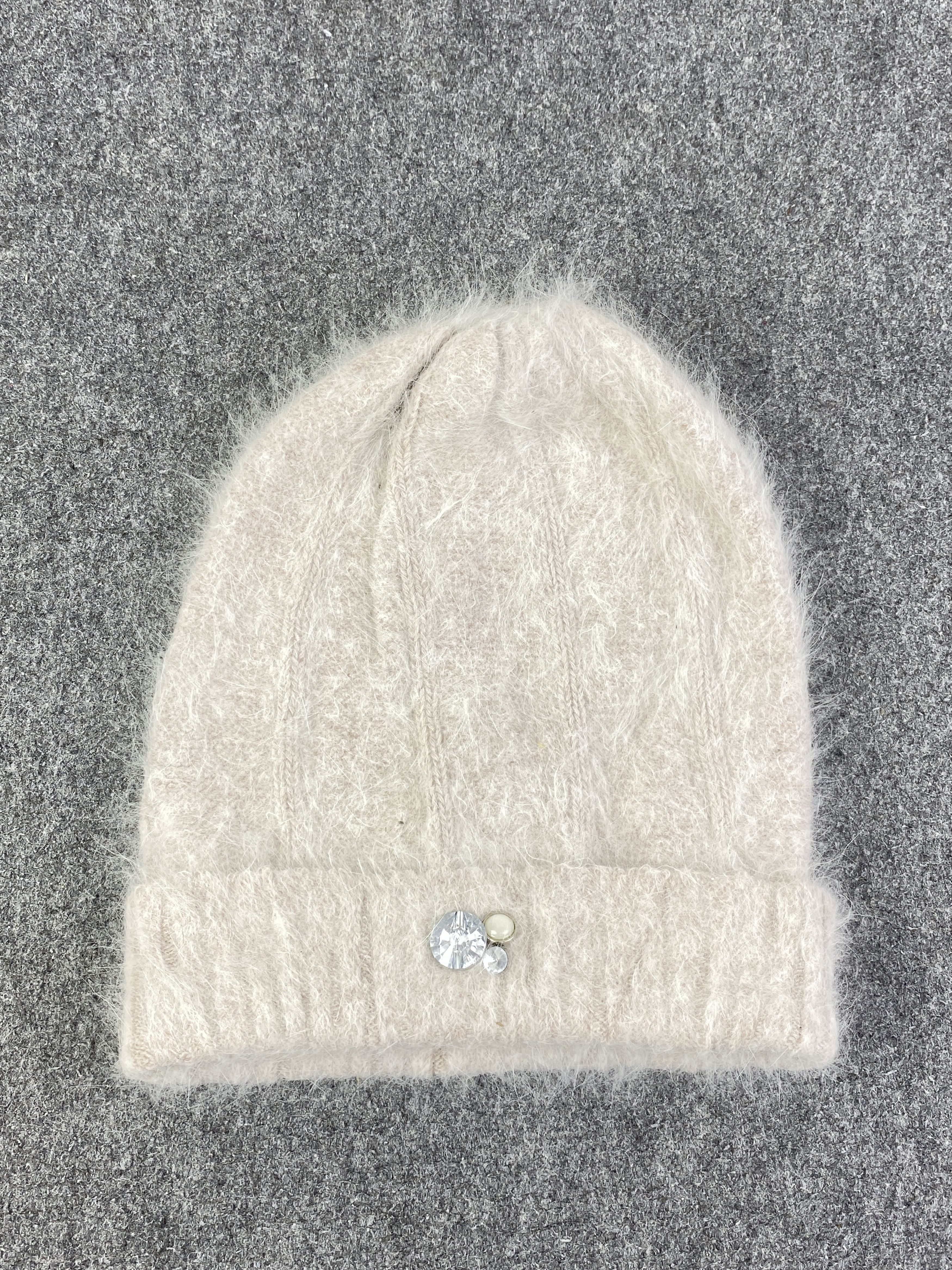 Japanese Brand Vintage Japan Brand Mohair Beanie / Winter Hat BA0197 Size ONE SIZE - 4 Thumbnail