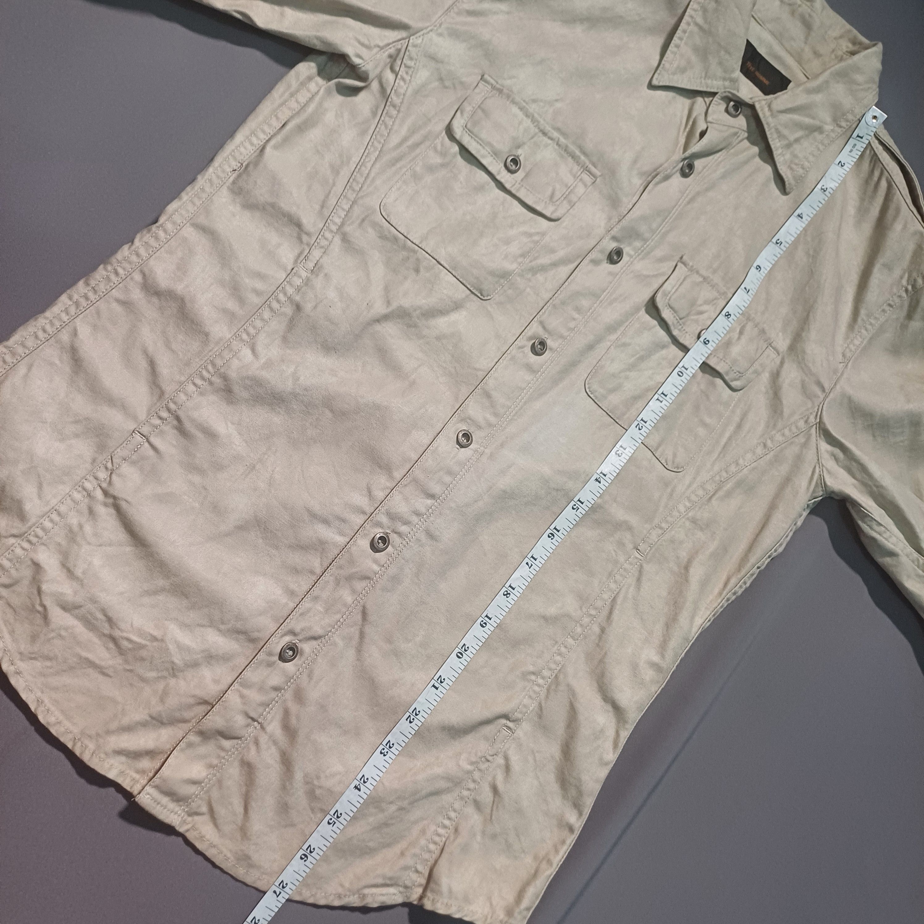 Issey Miyake Issey Miyake Tete Homme Button Shirt Vkei Style Size US S / EU 44-46 / 1 - 10 Thumbnail