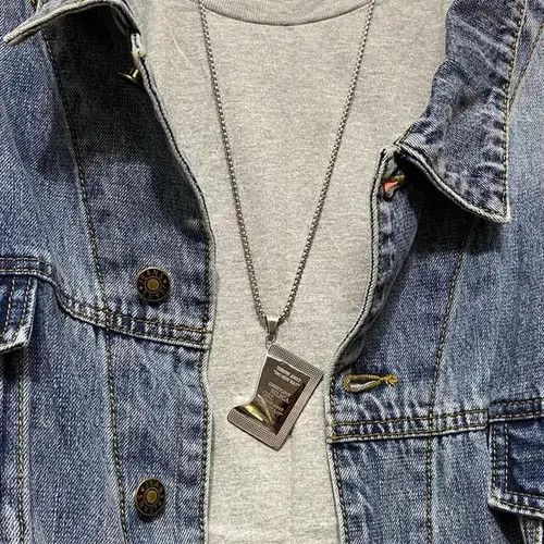 Jewelry Titanium Steel Silica Gel Necklace - Unique Pendant Size ONE SIZE - 1 Thumbnail