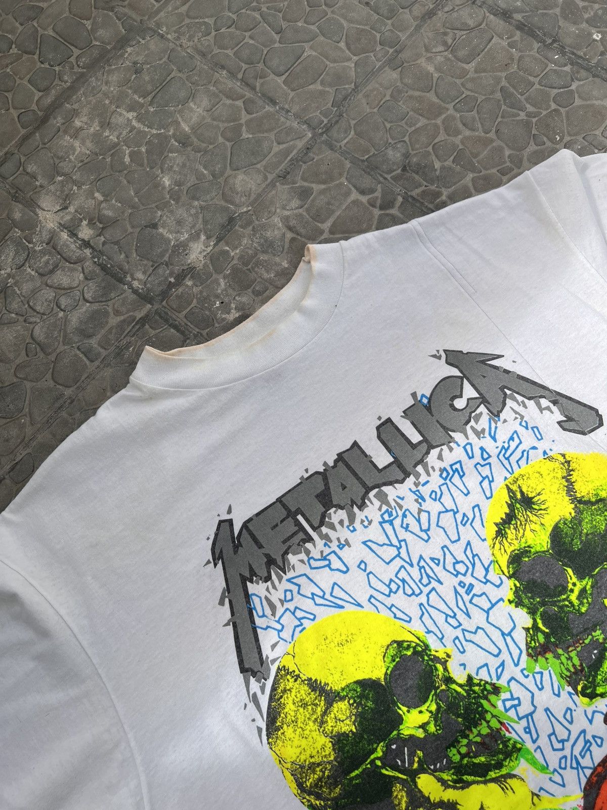 Vintage Vintage Metallica 1991 pushead Size US XL / EU 56 / 4 - 4 Thumbnail