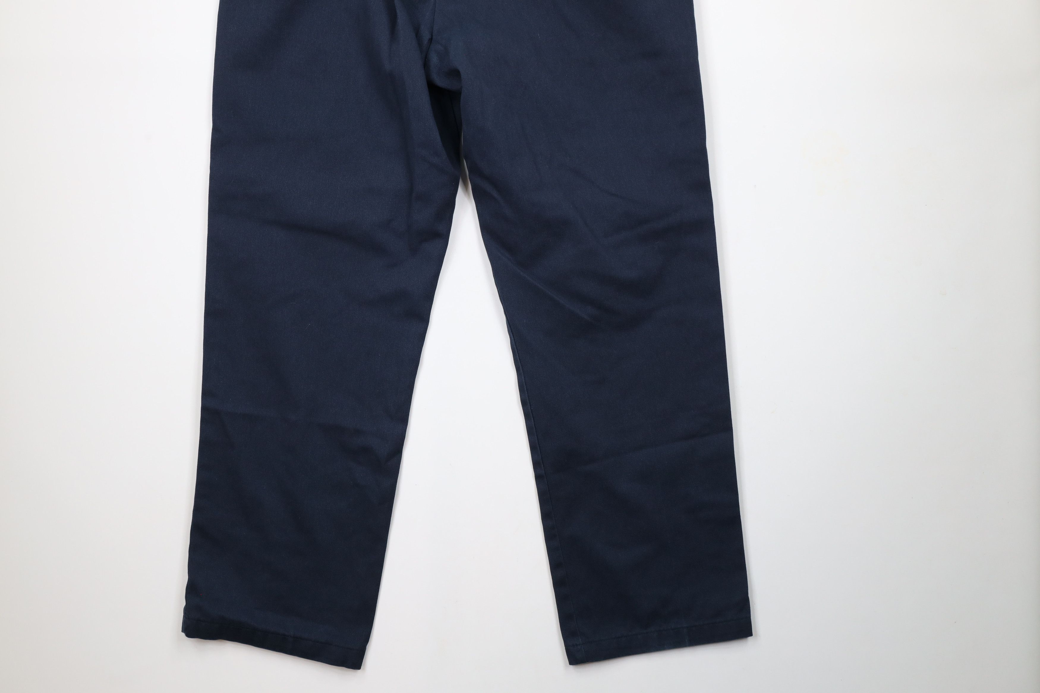 Dickies × Vintage Vintage Dickies Out Wide Leg Mechanic Work Pants Navy Blue Size US 38 / EU 54 - 14 Thumbnail