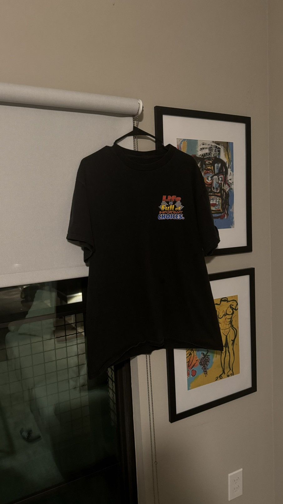 Vintage Life Is Full Of Choices Racing Tee Shirt Size US L / EU 52-54 / 3 - 1 Thumbnail