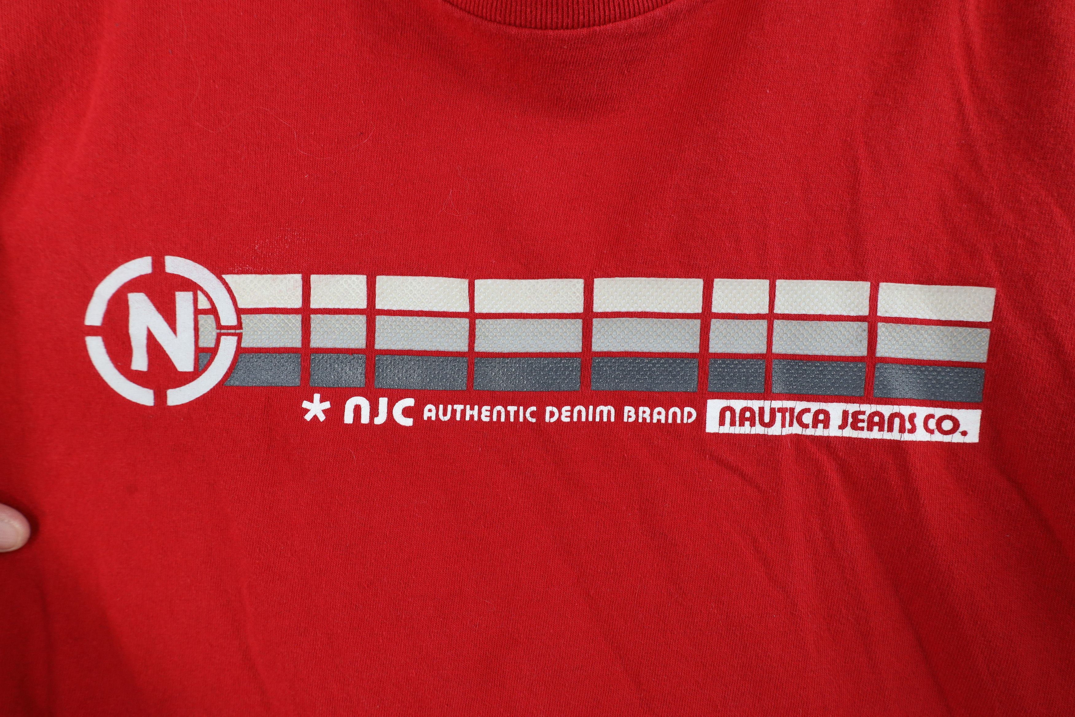 Nautica Vintage 90s Nautica Spell Out Long Sleeve T-Shirt Red Size US M / EU 48-50 / 2 - 4 Thumbnail