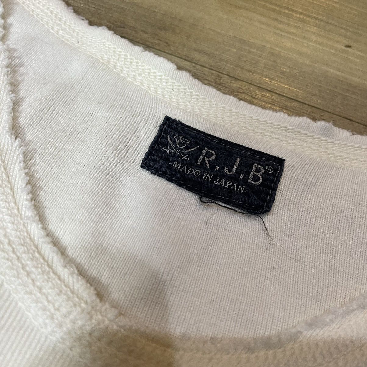 Japanese Brand × The Flat Head R.J.B white t shirt Size US S / EU 44-46 / 1 - 2 Thumbnail