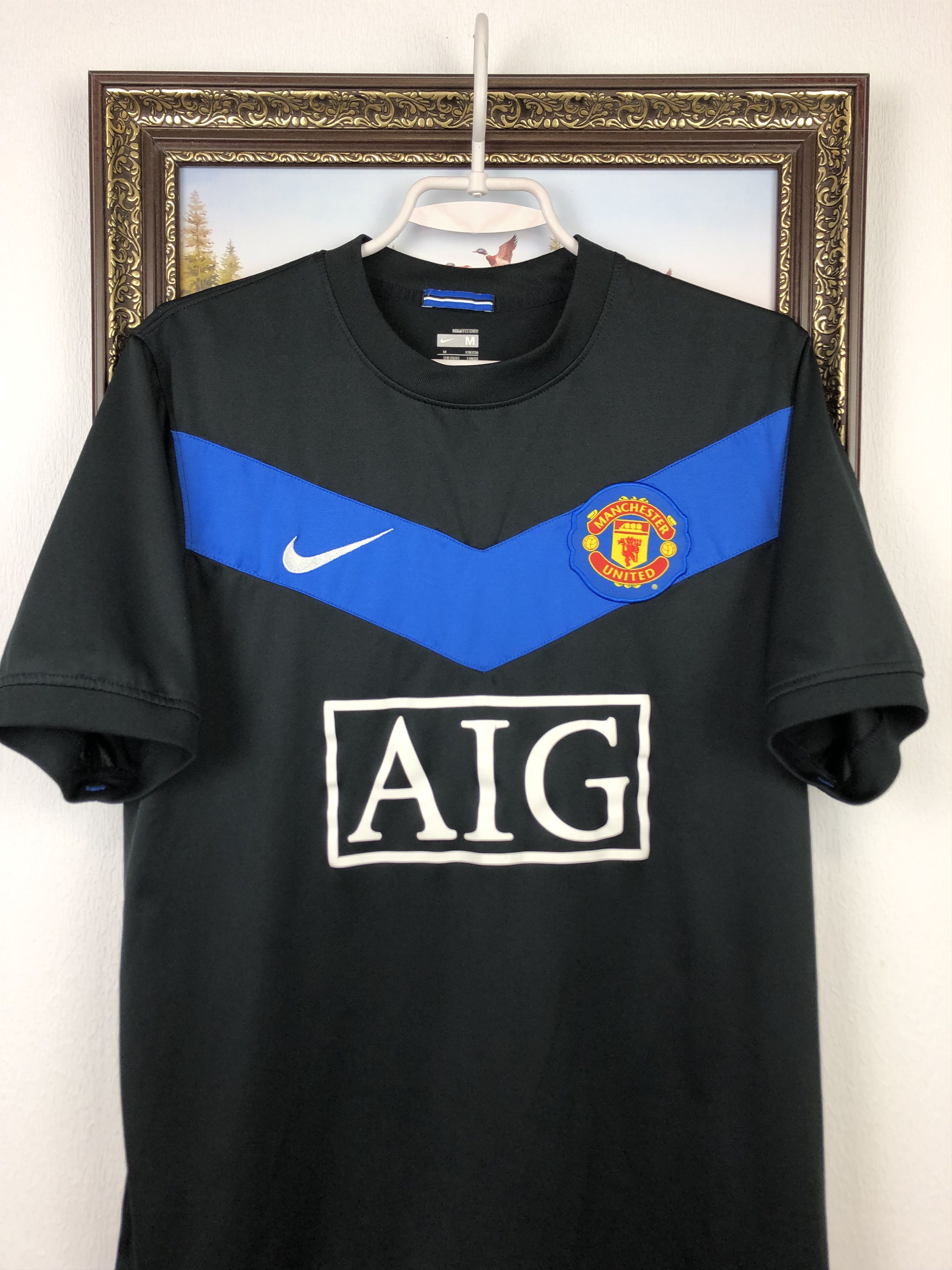 Nike Manchester United football shirt 2009 Soccer Nike Jersey Size US M / EU 48-50 / 2 - 2 Thumbnail