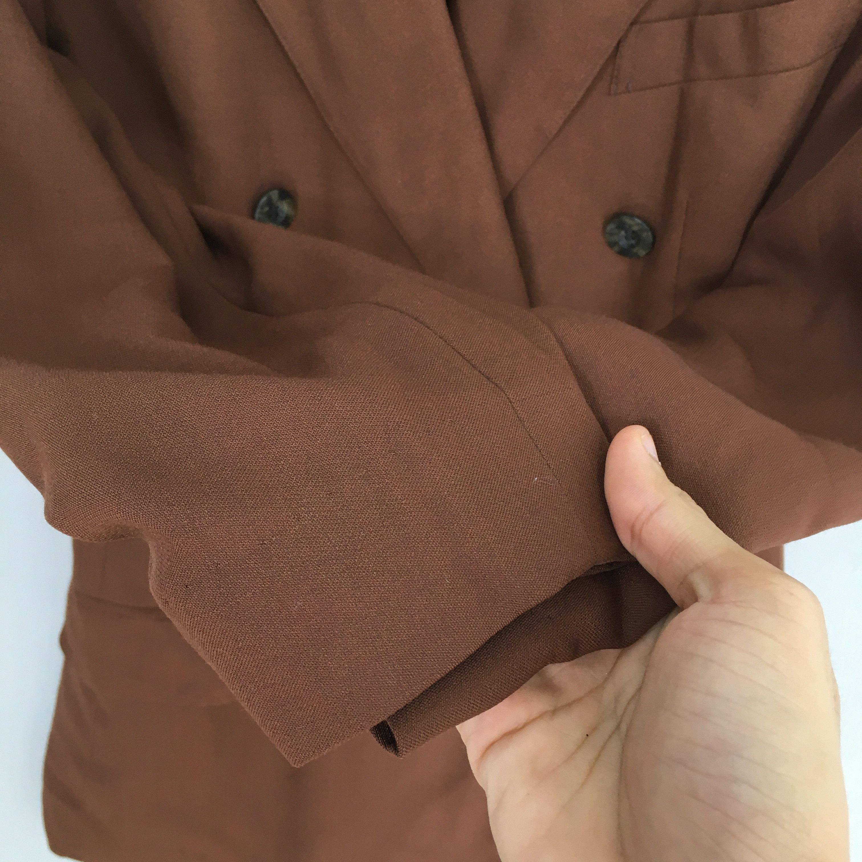 Designer × Jean Paul Gaultier × Vintage Junior Gaultier Brown Casual Blazer Women Jacket Small Size S / US 4 / IT 40 - 5 Thumbnail
