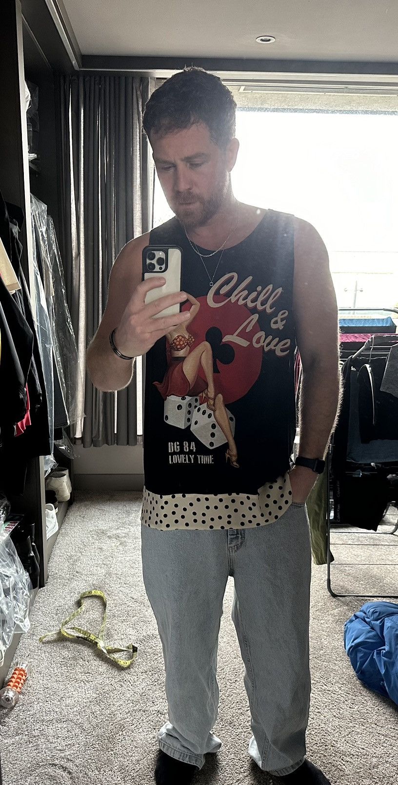 Dolce & Gabbana SS20 Dolce & Gabbana D&G tank top vest t shirt L Size US L / EU 52-54 / 3 - 3 Thumbnail