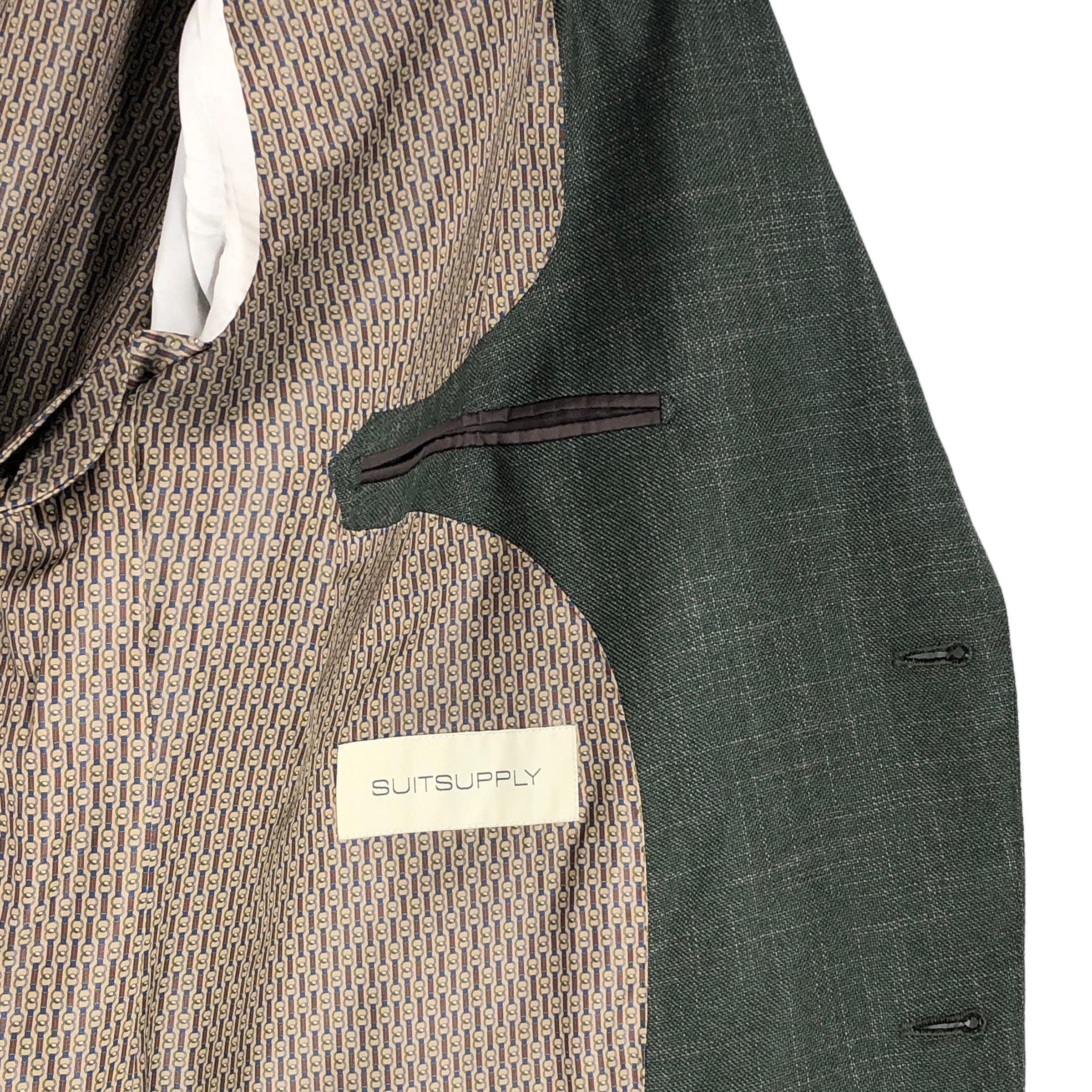 Suitsupply La Spalla Bamboo Formal Suit EU:30; UK/US:50 - W32 L33 Size 50S - 11 Thumbnail