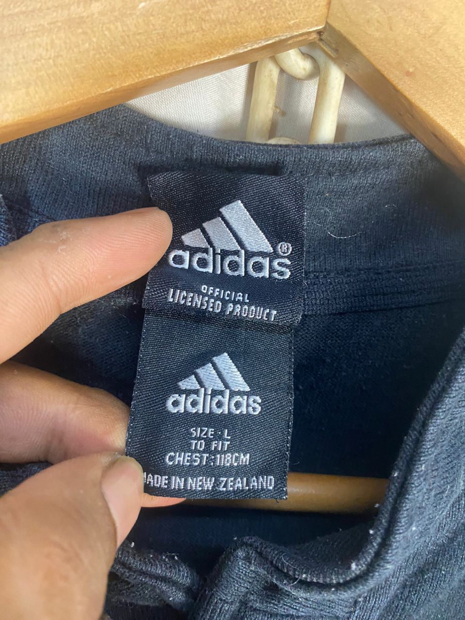 Adidas × All Blacks × Vintage Vintage adidas x allblack World Cup 2003 tshirt Size US L / EU 52-54 / 3 - 5 Thumbnail