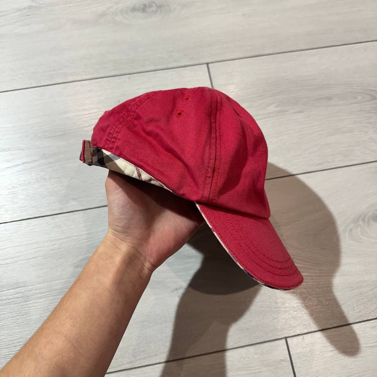 Burberry Burberry old money red Check Cap hat nova check Size ONE SIZE - 1 Thumbnail