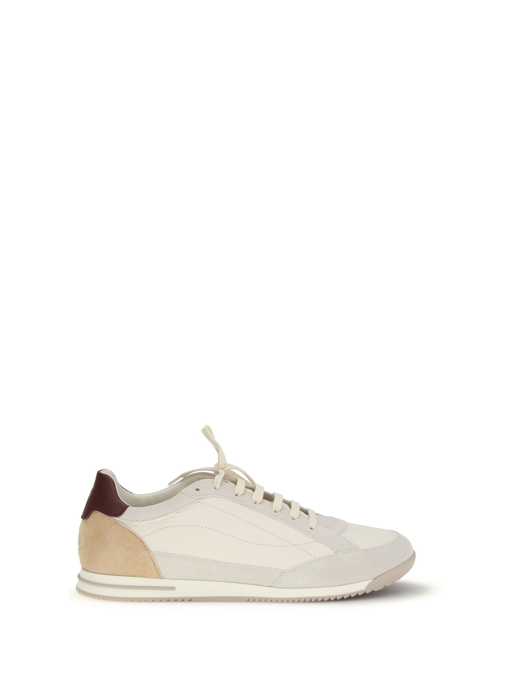 Brunello Cucinelli Deer and suede Sneakers Size US 12 / EU 45 - 1 Thumbnail