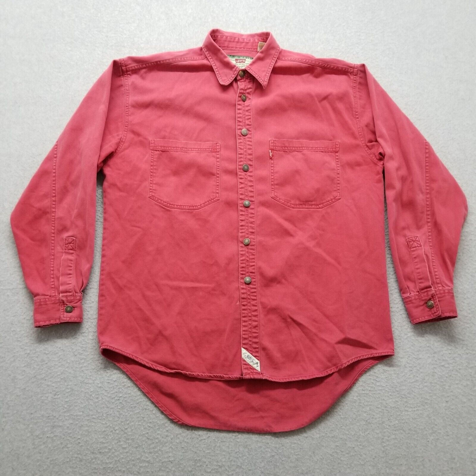 Levi's Levis Shirt Mens Medium Casual Button Up Long Sleeve Size US M / EU 48-50 / 2 - 1 Thumbnail