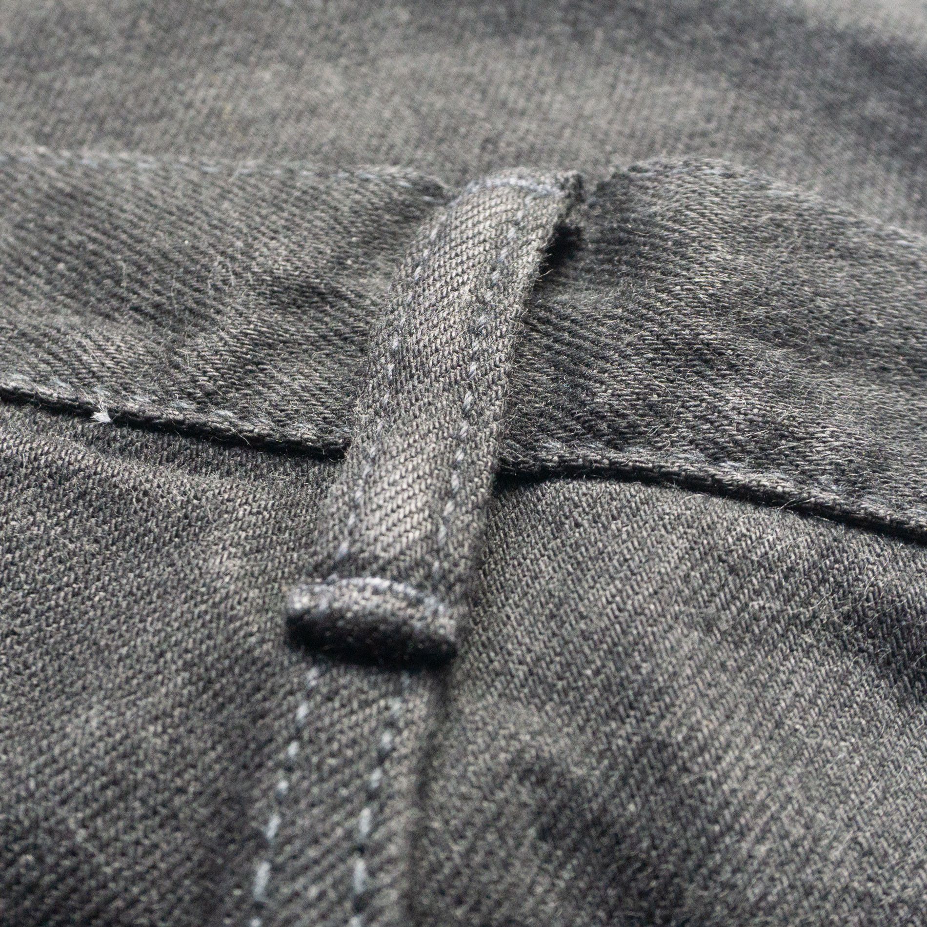 Japanese Brand AUBERGE PHIL MENPU Black Selvedge Jeans W32 x L32 Size US 32 / EU 48 - 15 Thumbnail