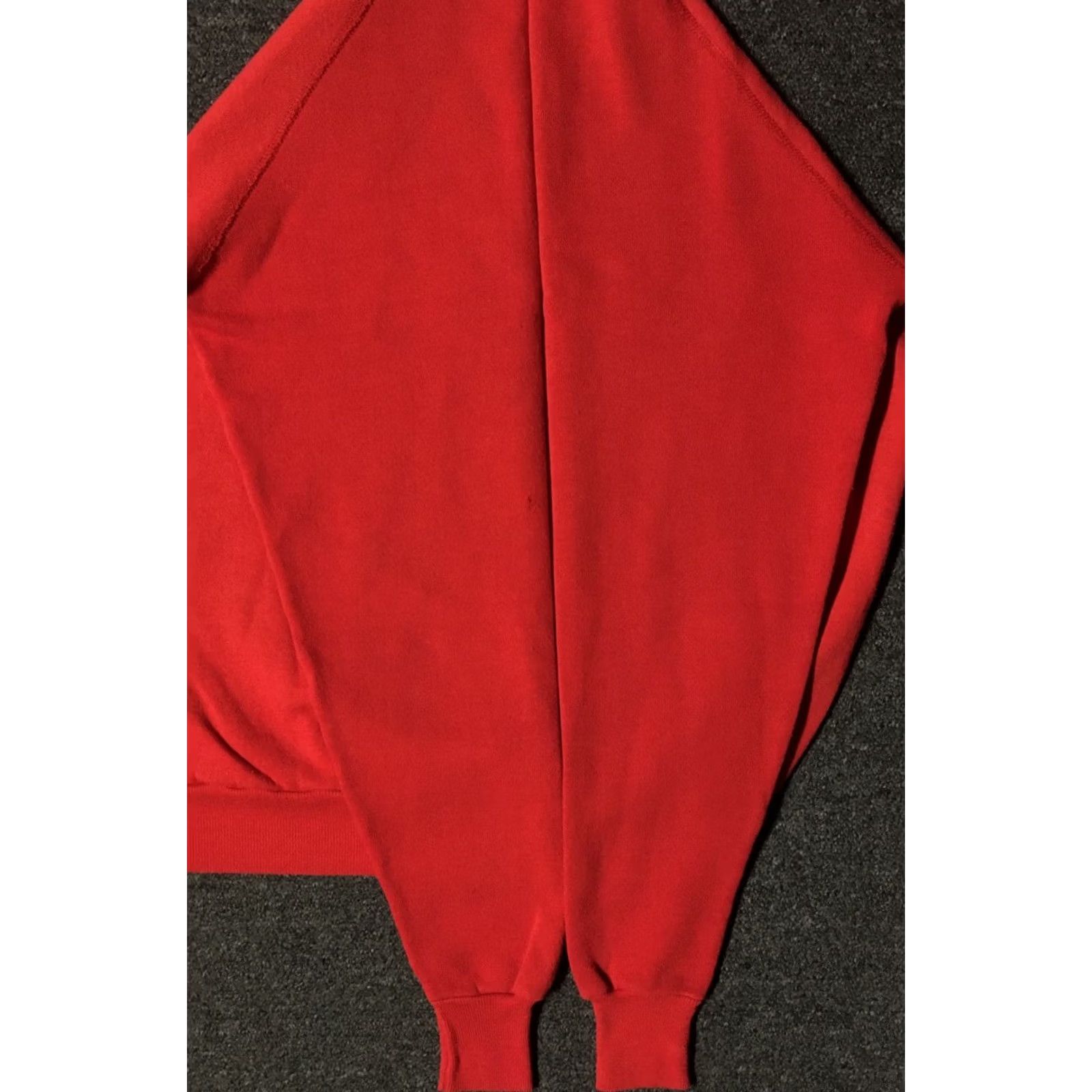 Vintage VINTAGE Sweatshirt L USA Track Grunge Punk Surf Skate PE Gym Sport 90s Red Mens California Retro 80s 90s Virgin Size US L / EU 52-54 / 3 - 2 Thumbnail