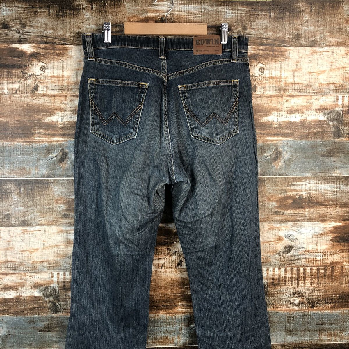 Edwin DL Edwin Blue Japan vintage Denim Pants #C205 Size US 32 / EU 48 - 13 Thumbnail