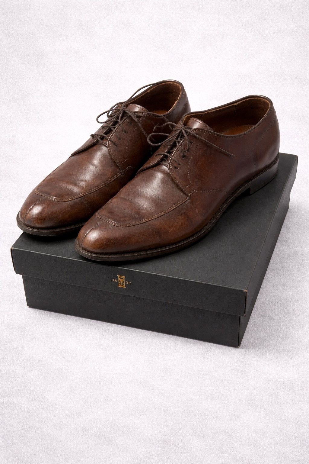Allen Edmonds Allen Edmonds Delray Derby Shoes 10D Size US 10 / EU 43 - 2 Thumbnail