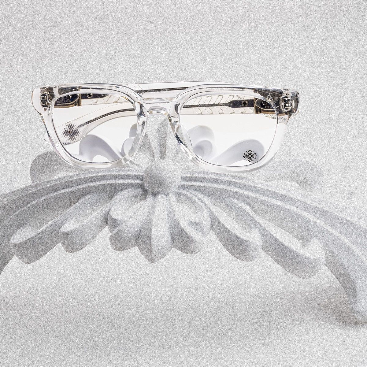 Chrome Hearts CHROME HEARTS WELL HELL YEAH CRYSTAL GLASSES Size ONE SIZE - 6 Thumbnail