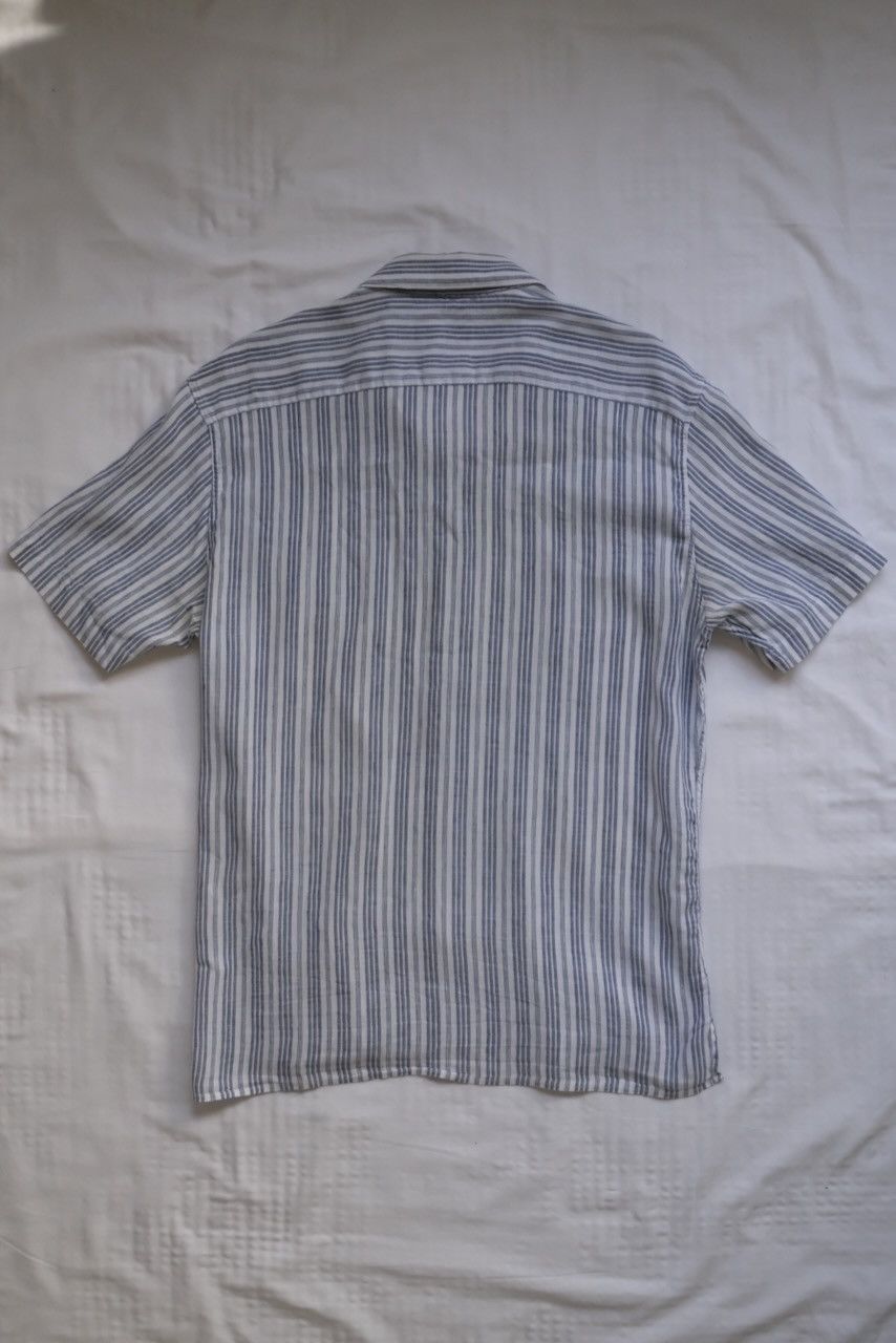 Oliver Spencer Oliver Spencer Striped Linen Shirt Size US L / EU 52-54 / 3 - 2 Thumbnail