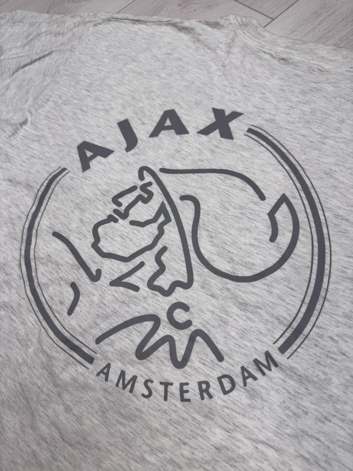 Vintage Vintage 90s Ajax Ronald De Boer Football White T-shirt Size US XL / EU 56 / 4 - 14 Thumbnail