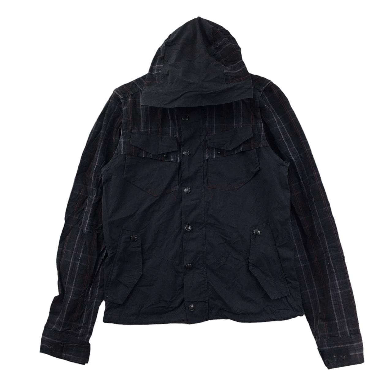 Vintage Vtg MARITHE FRANCOIS GIRBAUD Le Jean De Jacket Denim Hoodie Size M / US 6-8 / IT 42-44 - 1 Thumbnail
