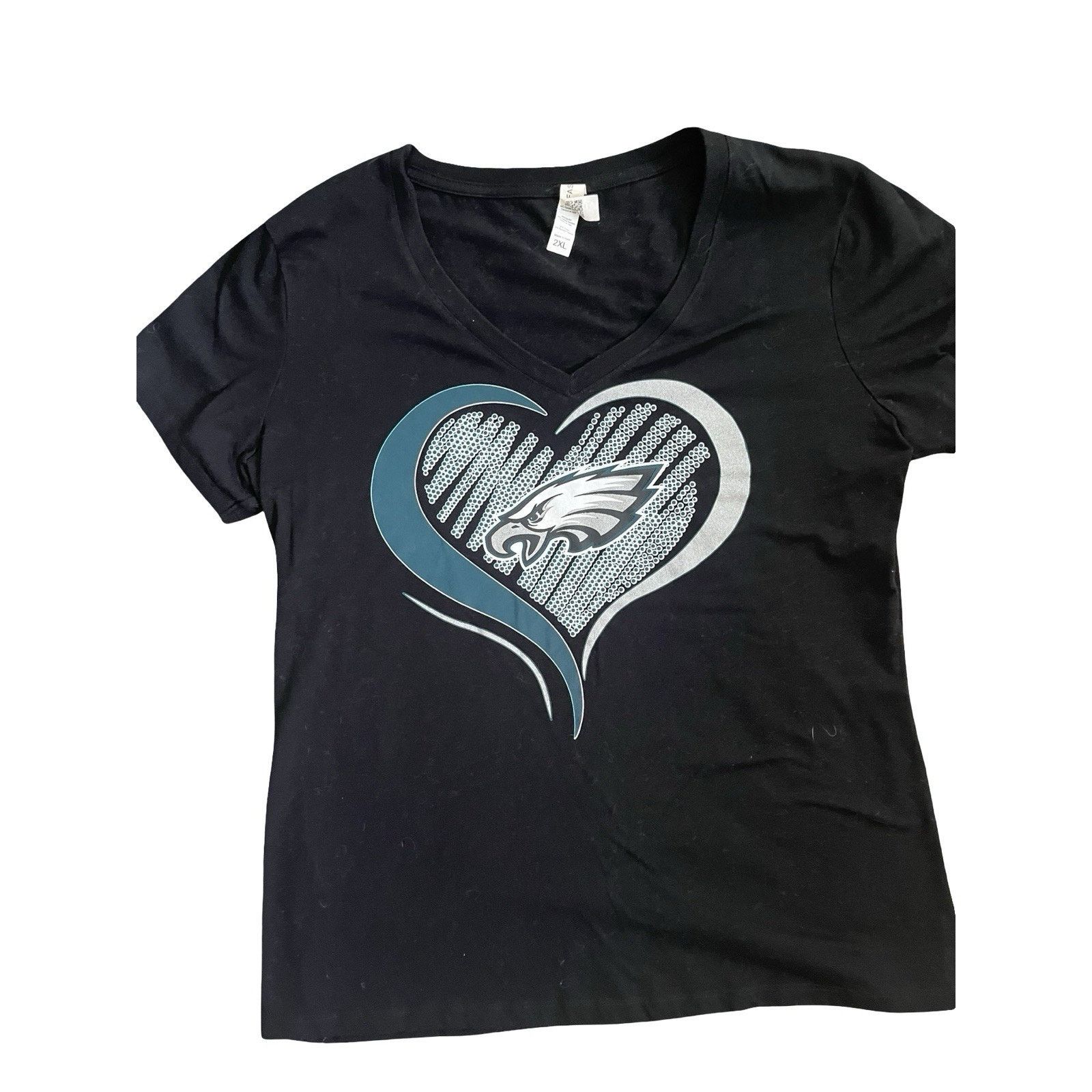 NFL Philadelphia Eagles T-Shirt Women’s 2XL NFL Football Size US XXL / EU 58 / 5 - 1 Thumbnail