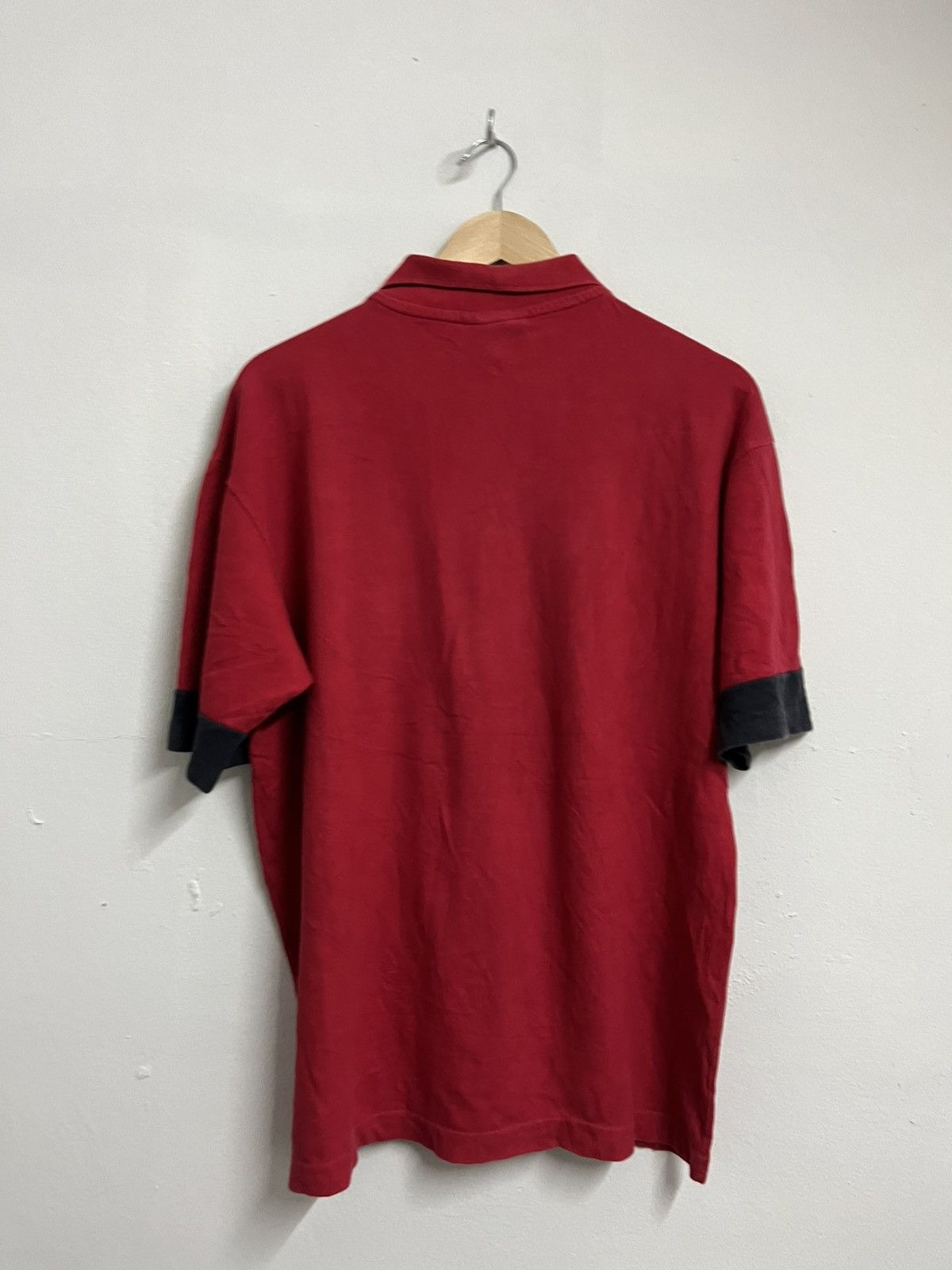 All Sport 💥Vintage 90s CR FLAMENGO Brazil Cotton Polo Size US L / EU 52-54 / 3 - 9 Thumbnail