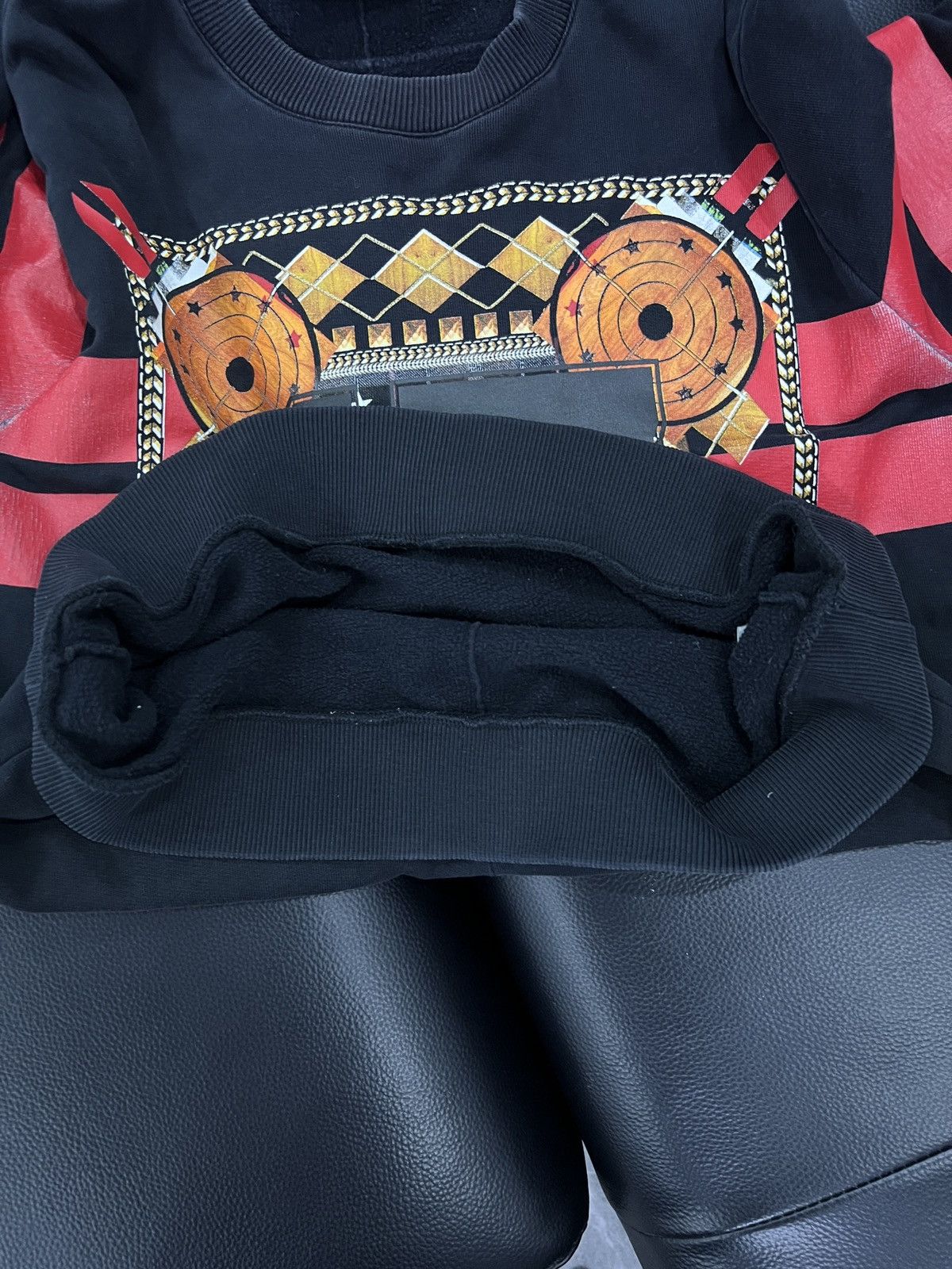 Givenchy Givenchy 2017 Bandana Motif Stripe Sweatshirt Size US XXS / EU 40 - 10 Thumbnail