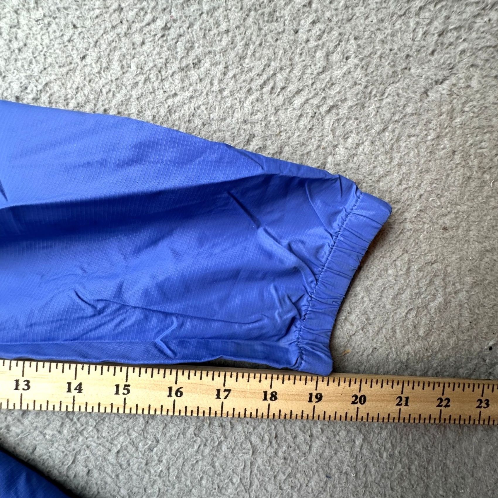 Vintage LL Bean Ripstop Nylon Hooded Windbreaker Jacket Womens Medium Blue Lightweight Size M / US 6-8 / IT 42-44 - 6 Thumbnail