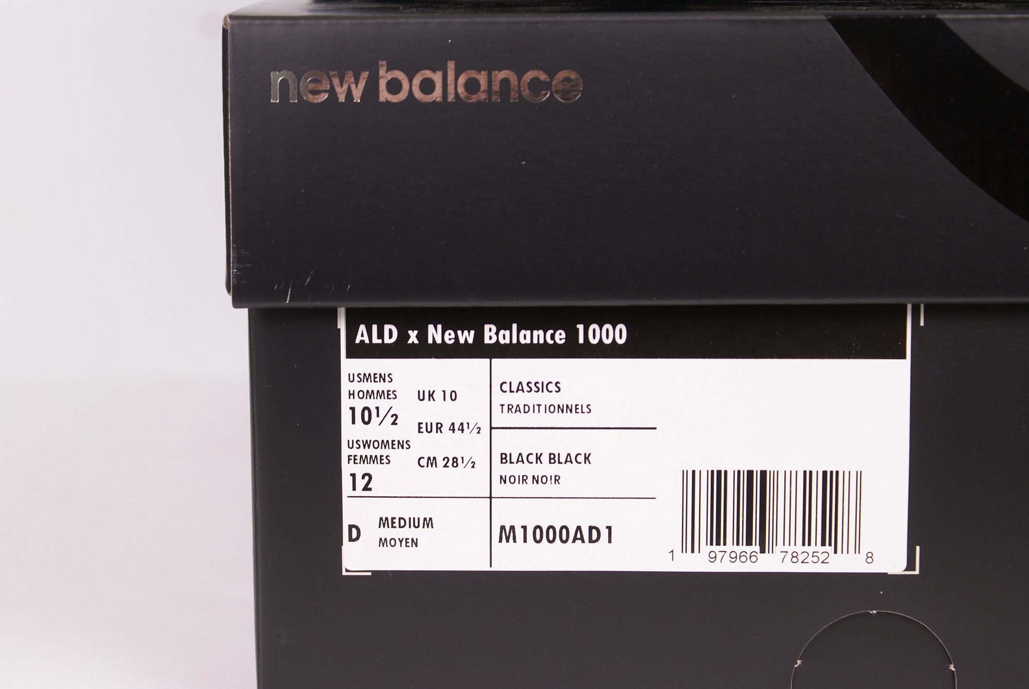 Aime Leon Dore × New Balance 2024 Aime Leon Dore x New Balance 1000 BLACK M1000AD1 Size US 10.5 / EU 43-44 - 8 Thumbnail