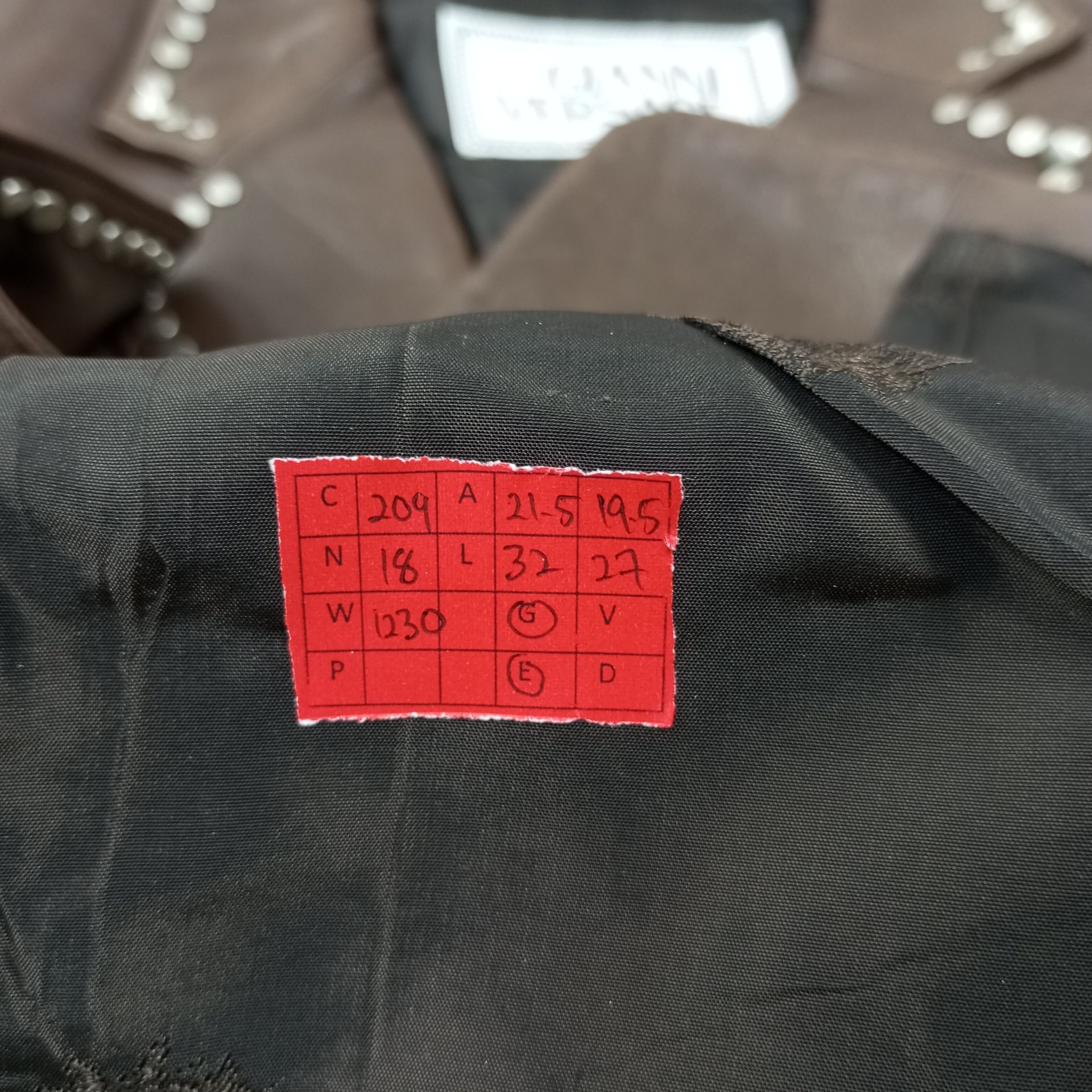Versace × Vintage Gianni Versace Fashion Brand Leather Blazer Size 38R - 6 Thumbnail