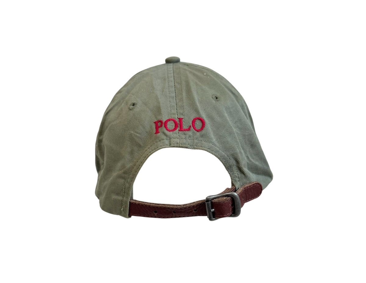 Polo Ralph Lauren Vintage Polo Ralph Lauren Olive Green Cap Size ONE SIZE - 2 Thumbnail