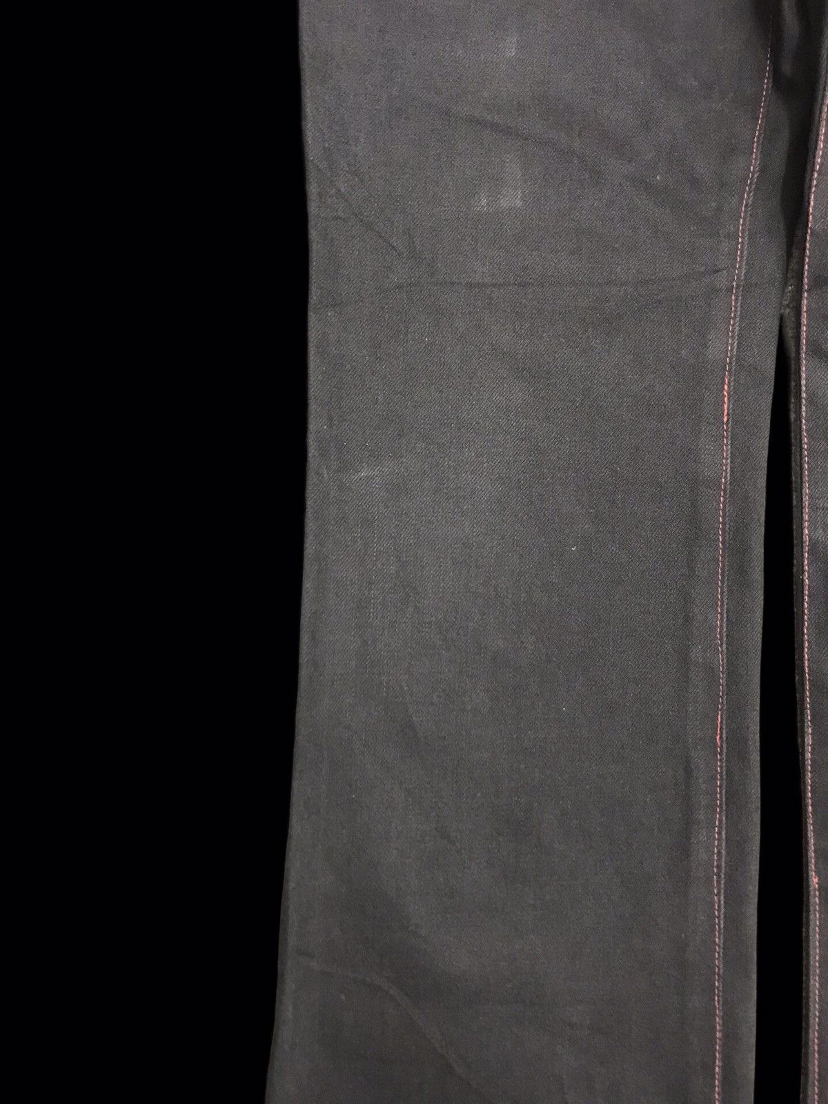 Japanese Brand 💥RAW DENIM FLARE💥Archival L7 Tokyo Style Sturdy Denim F134 Size US 33 - 6 Thumbnail