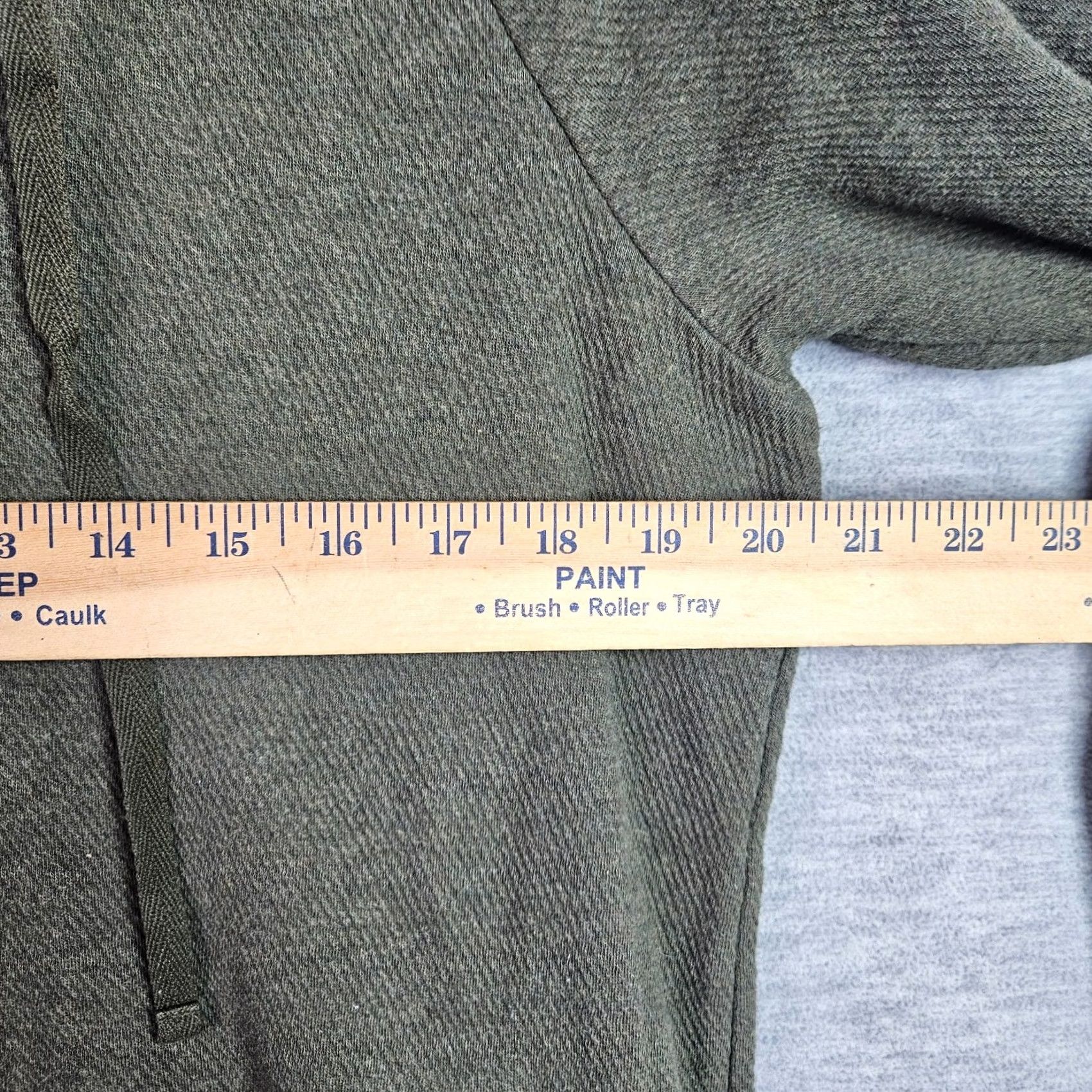 Vintage WRAP LONGON Women’s Green Cotton Sweatshirt Dress Size 6 Shirt Adult Size 6 Green All season Casual A-Line Long Sleeve Pullover Crew Neck Size M / US 6-8 / IT 42-44 - 3 Thumbnail
