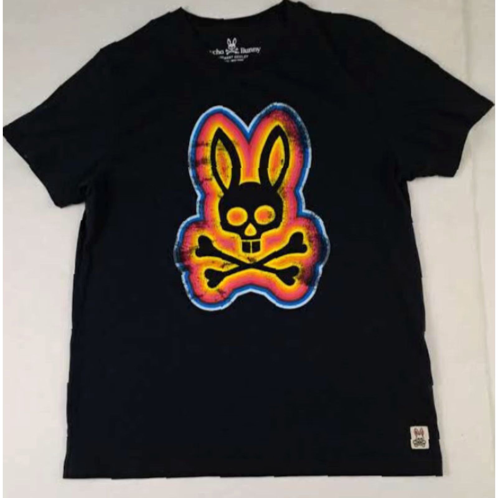 Psycho Bunny Psycho Bunny T-Shirt Black L Unisex Adults Short Sleeve Size L Printed 26in Long 22in Pit to Pit Size US L / EU 52-54 / 3 - 2 Thumbnail