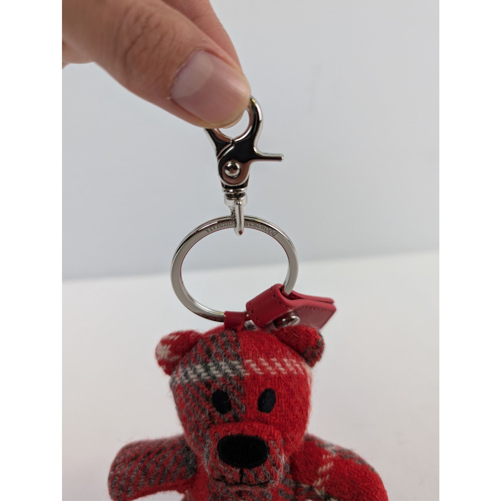 Vivienne Westwood o1rshd1 Size: OS / Teddy Bear Keyring / Bag Charm in Red Size ONE SIZE - 9 Thumbnail