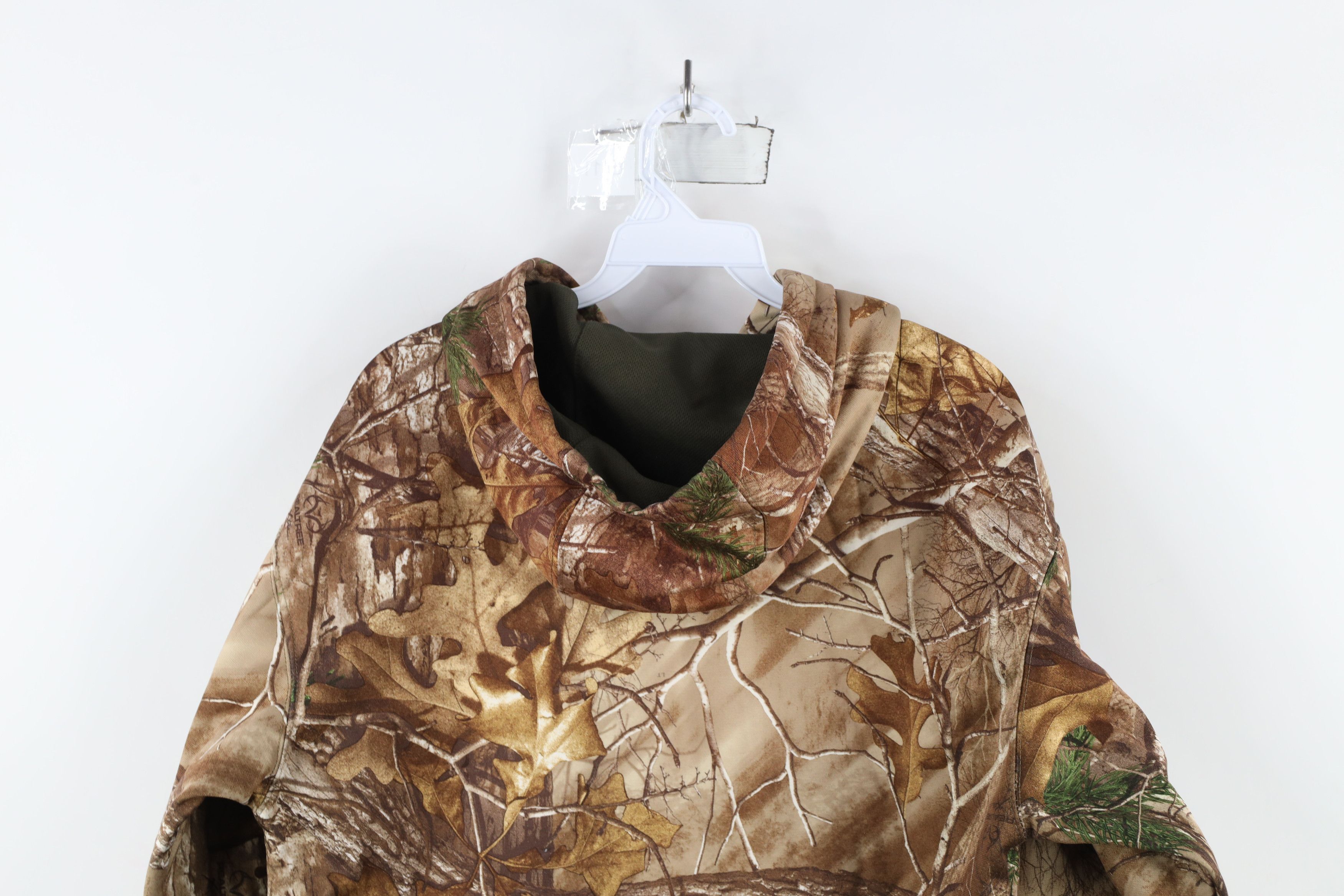 Vintage Vintage Y2K Streetwear Realtree Camouflage Hoodie Sweatshirt Size US S / EU 44-46 / 1 - 9 Thumbnail