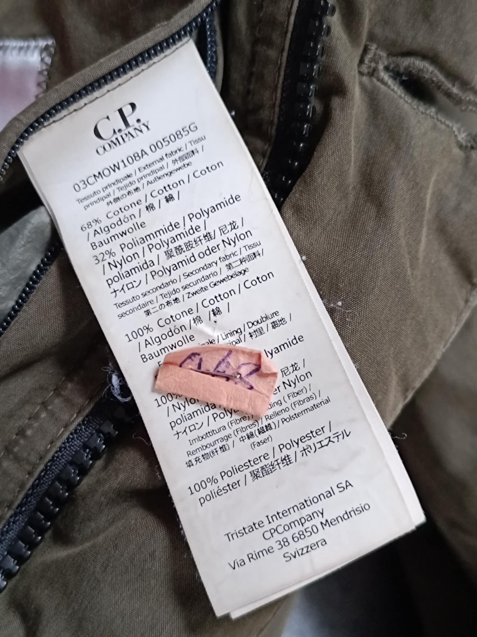 C.P. Company C.P. Company 50 Fili Field Down Jacket Lens Goggle Parka Size US S / EU 44-46 / 1 - 11 Thumbnail