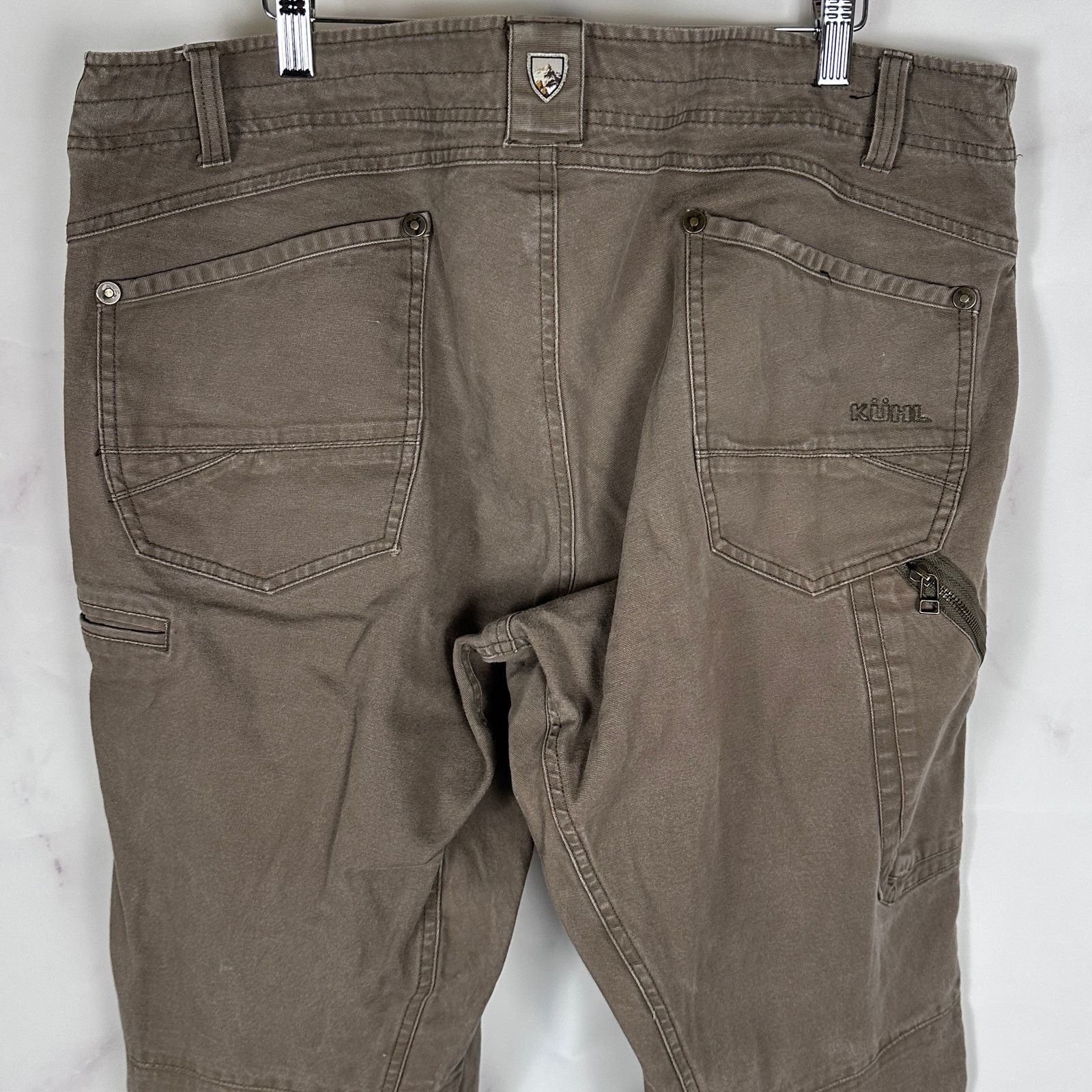 Kuhl The Law Vintage Patina Dye Canvas Work Pants Size US 40 / EU 56 - 5 Thumbnail