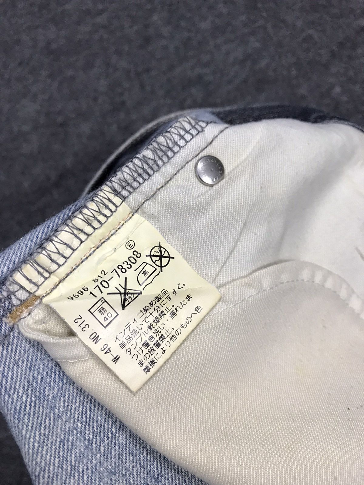 Japanese Brand TK Takeo Kikuchi Black Denim Slim Fit Buttonfly Size US 32 / EU 48 - 9 Thumbnail