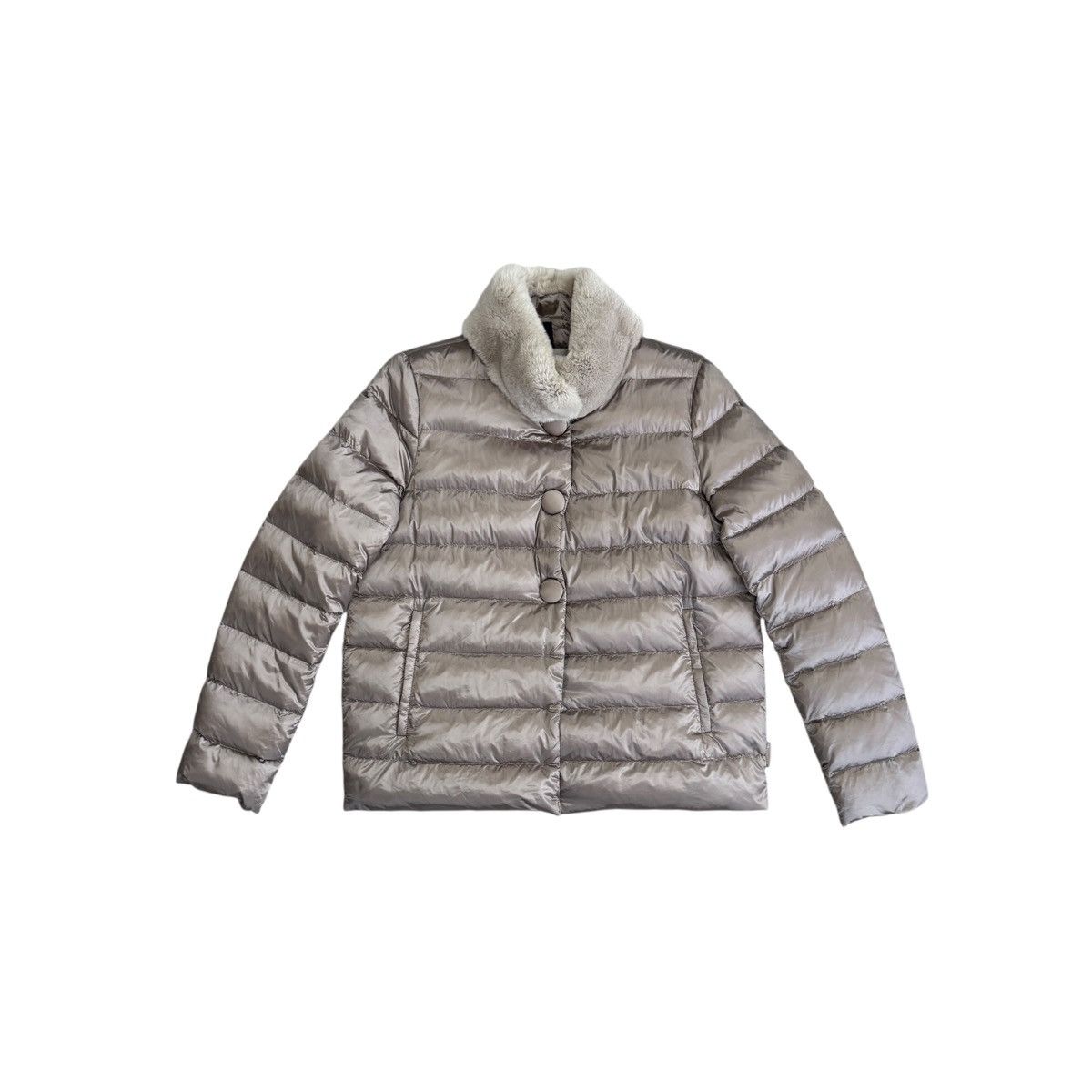 Moncler Authentic Moncler Cirse Women Puffer Down Jacket with Fur Size M / US 6-8 / IT 42-44 - 1 Thumbnail