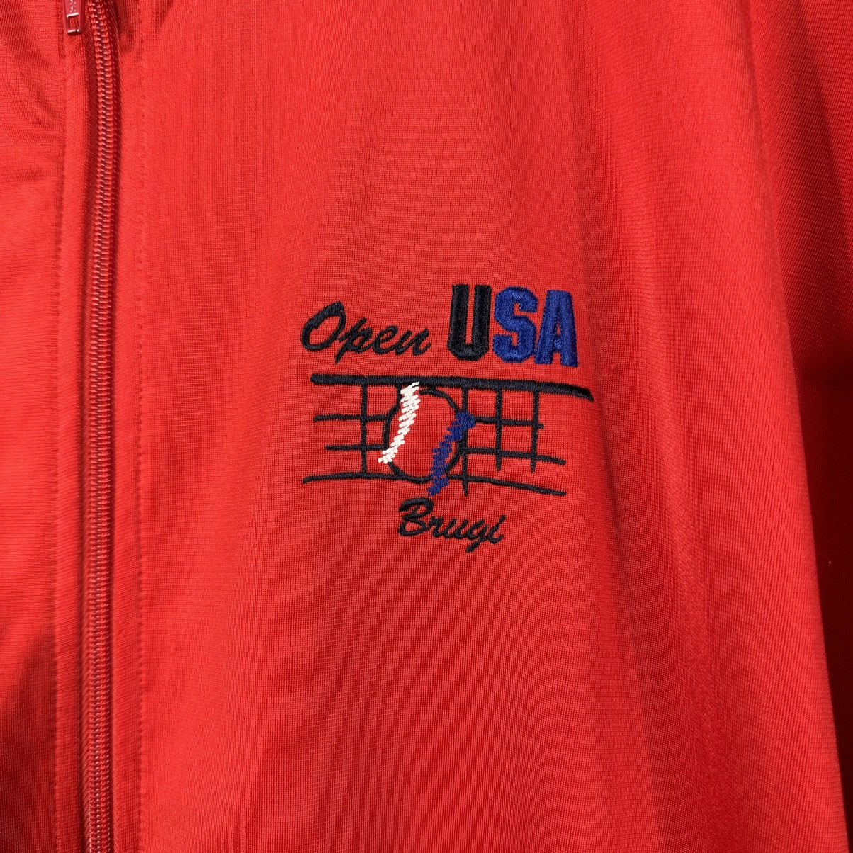 USA Olympics × Vintage Vintage USA Open Brugi Tennis Light Jacket Size US L / EU 52-54 / 3 - 3 Thumbnail