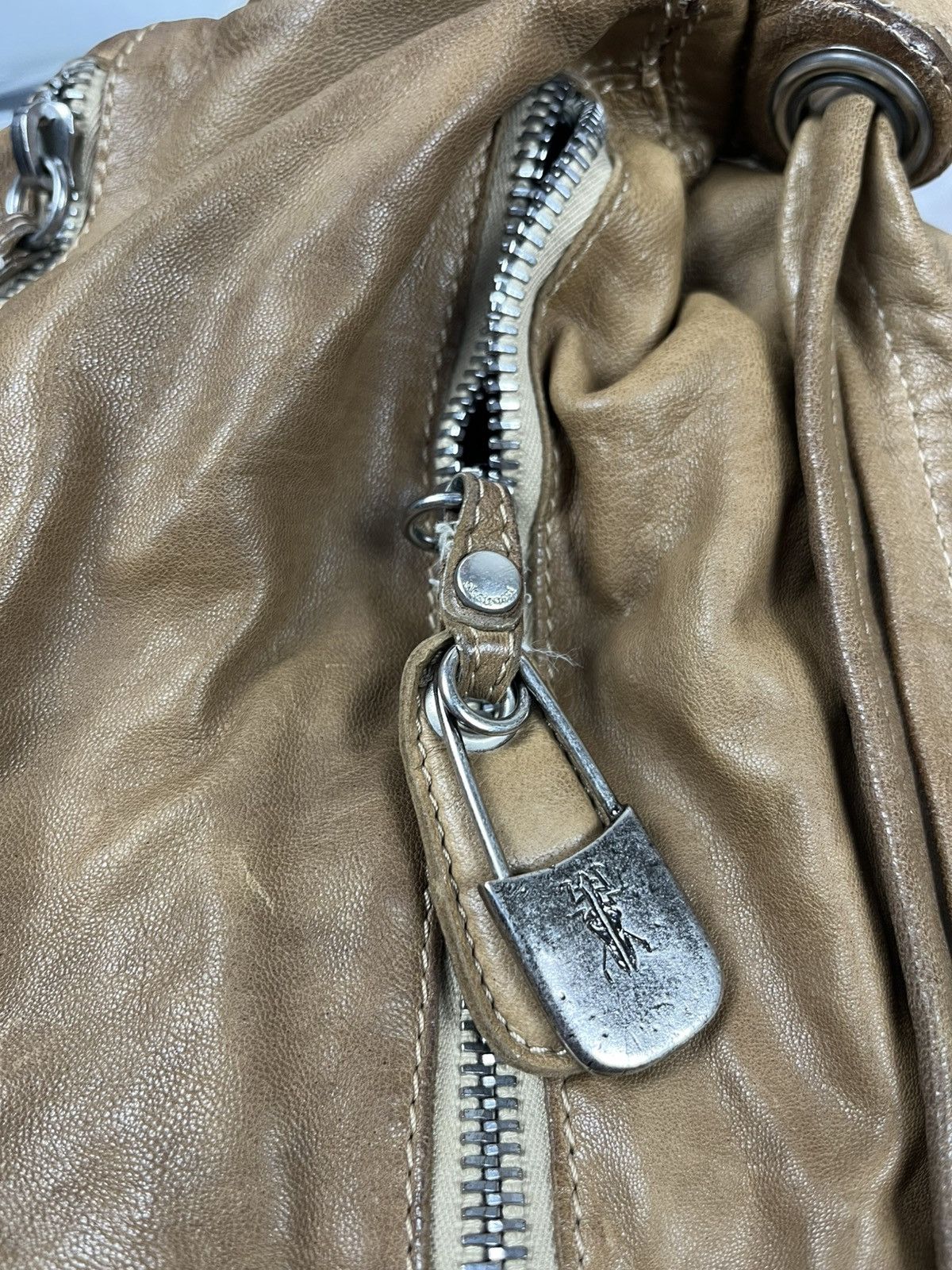 Sergio Rossi Vintage Sissi Rossi Made Italy Large Soft Leather Hobo Bag Size ONE SIZE - 11 Thumbnail