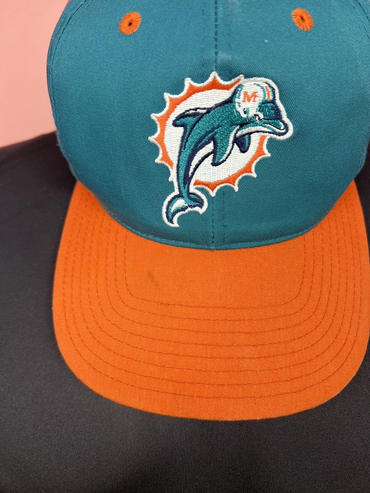 NFL Miami Dolphins vintage rare cap NFL streetwear Size ONE SIZE - 2 Thumbnail